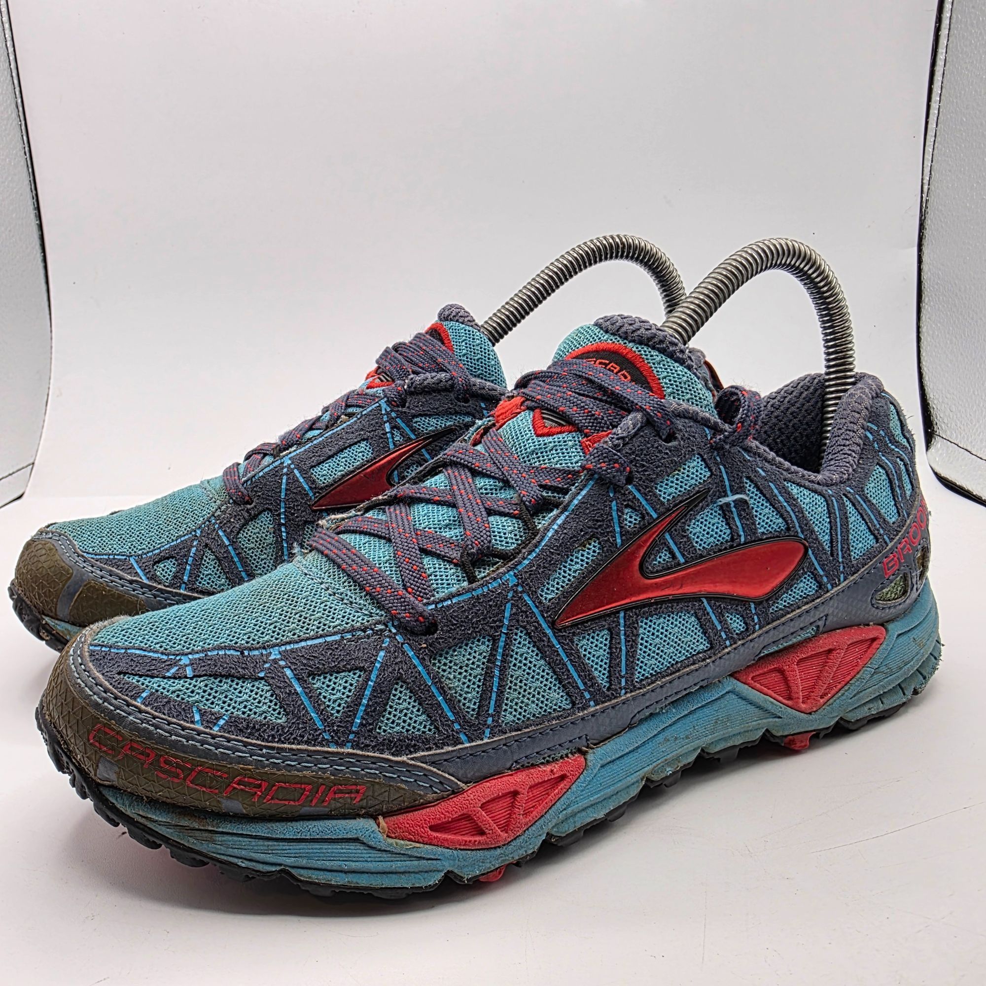 Brooks Brooks Cascadia 8 Womens Size 7 Blue Athletic Shoes Hiking C Size US 7 / IT 37 - 4 Thumbnail