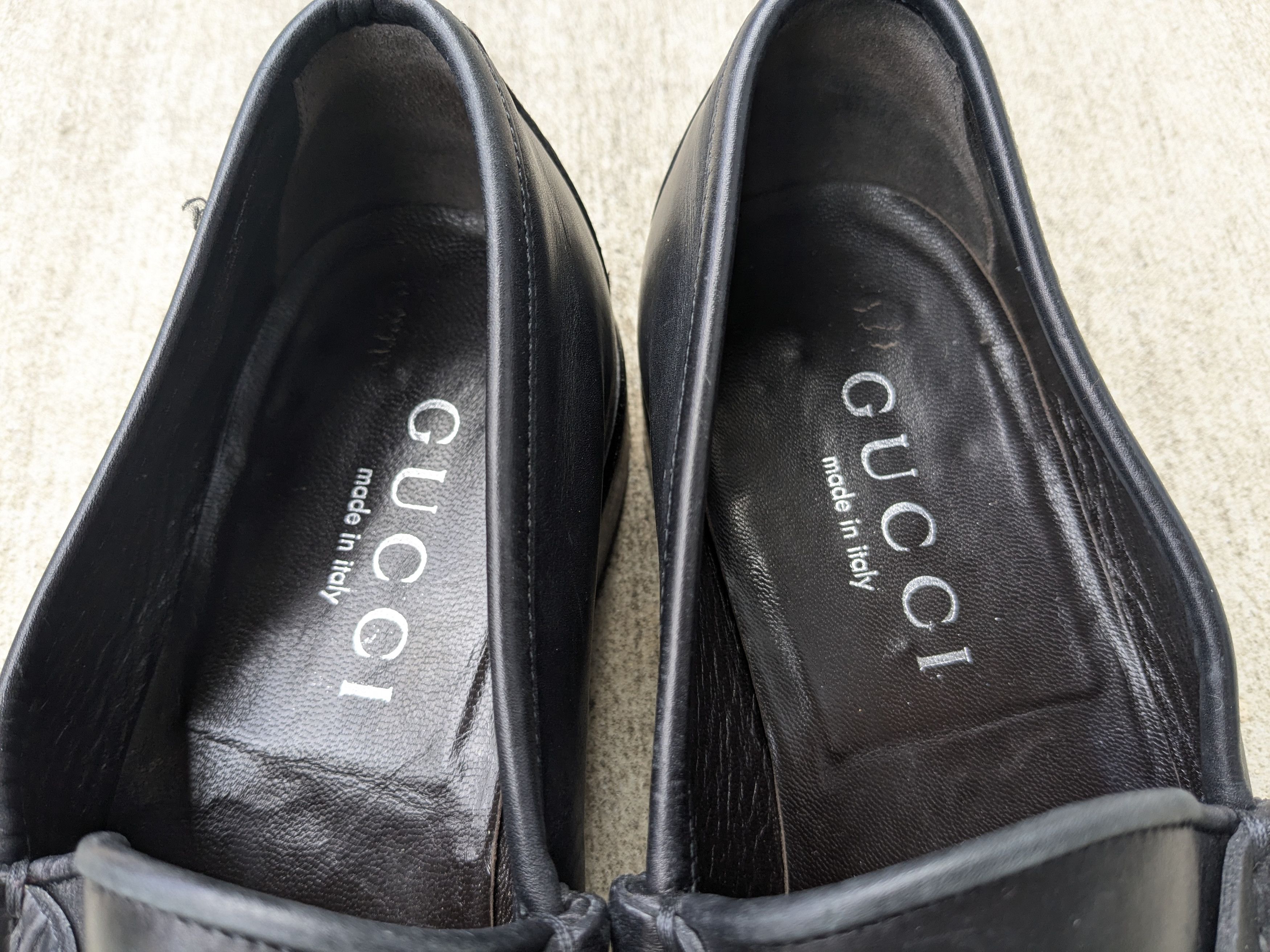 Gucci × Tom Ford Gucci Horsebit Loafers Black Leather 11 D Snaffle Slip On Size US 11 / EU 44 - 6 Thumbnail