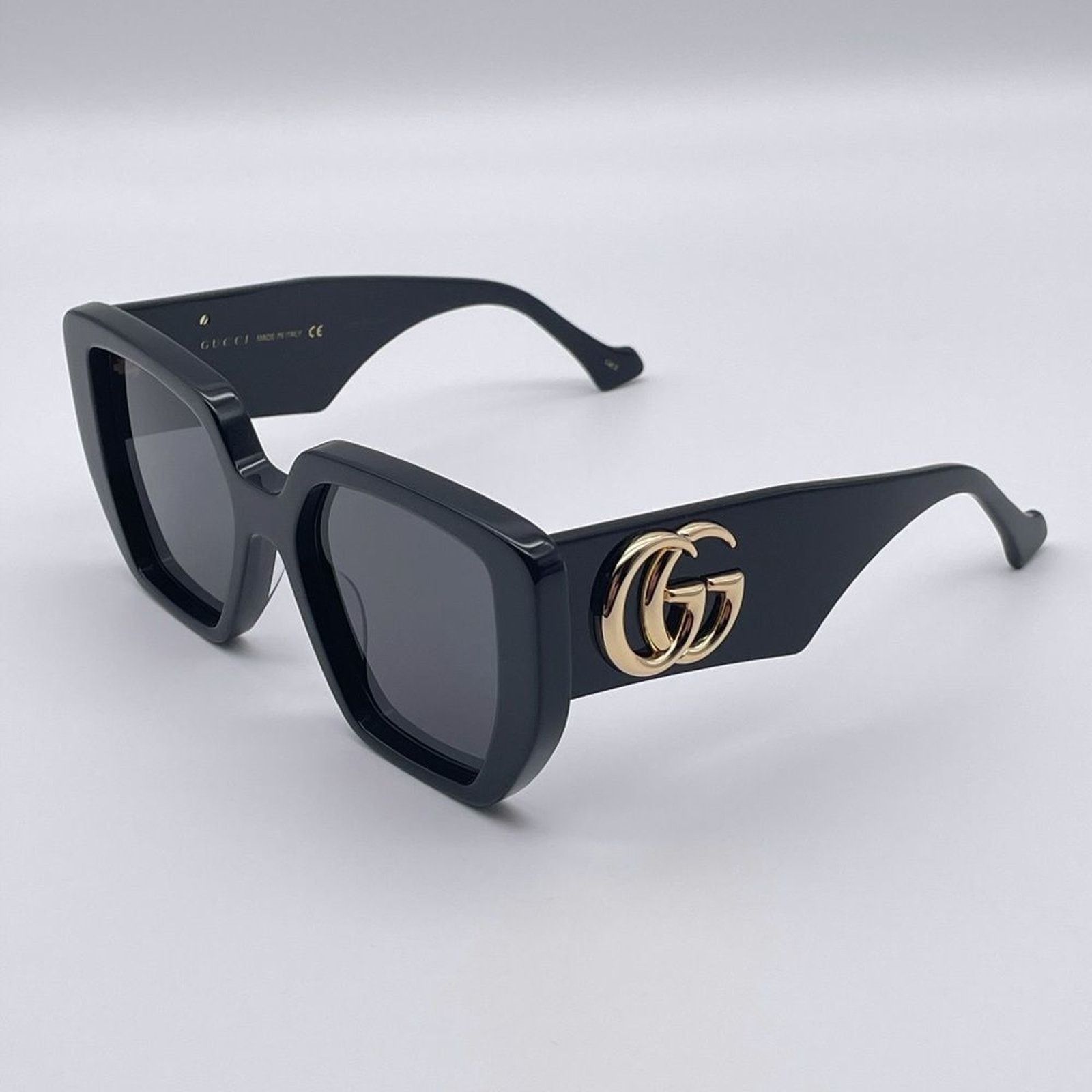 Gucci BRAND NEW GUCCI GG0956S 003 Women Black/Grey Sunglasses Size ONE SIZE - 3 Thumbnail