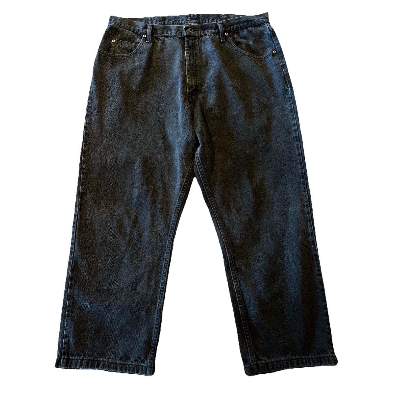 Wrangler Wrangler Vintage Jeans Men’s 40x29 Dark Gray Relaxed Denim Size US 40 / EU 56 - 1 Thumbnail