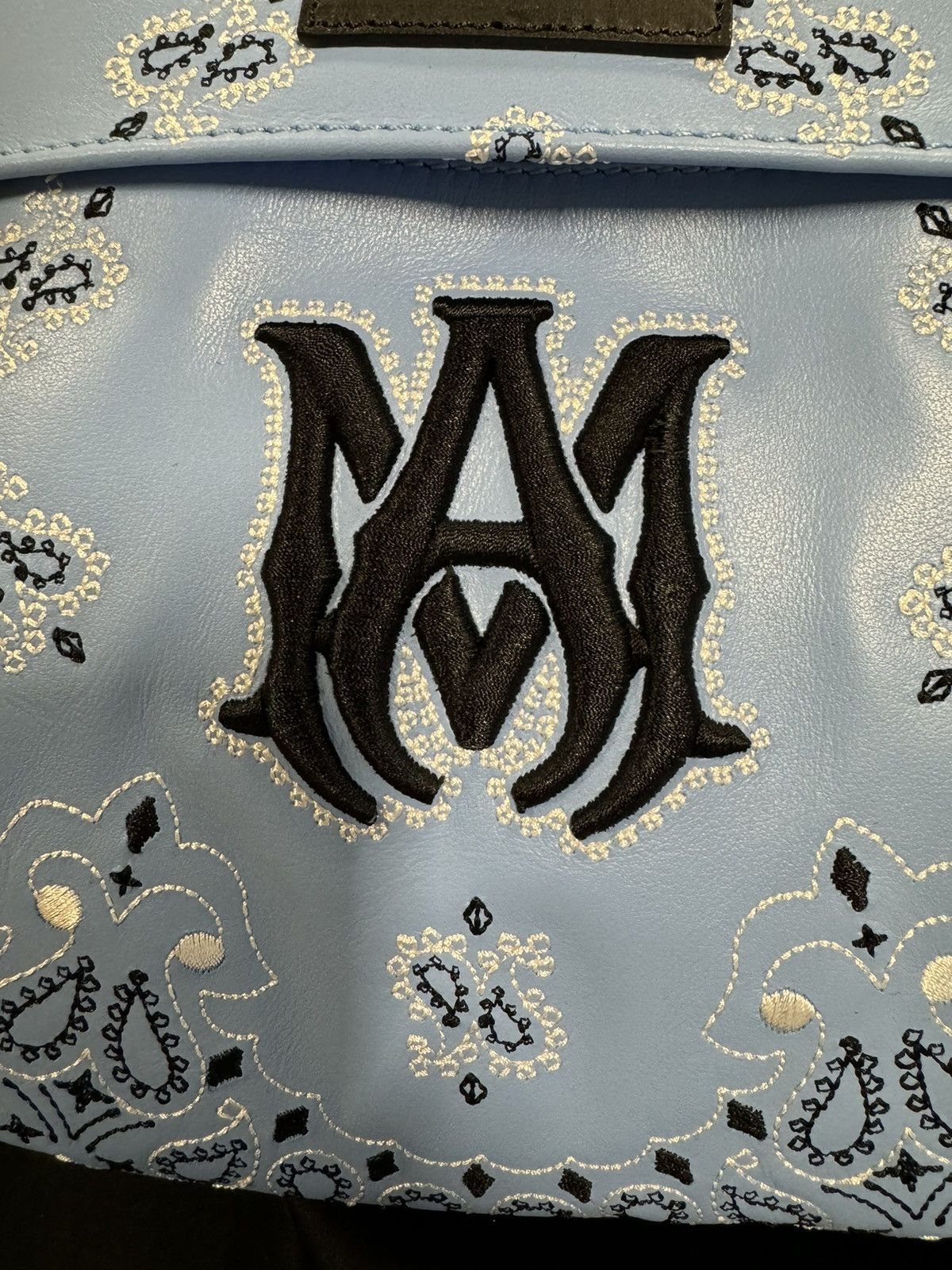 Amiri Amiri Bandana Nappa Leather Bumbag NEW 1800$ Size ONE SIZE - 6 Thumbnail