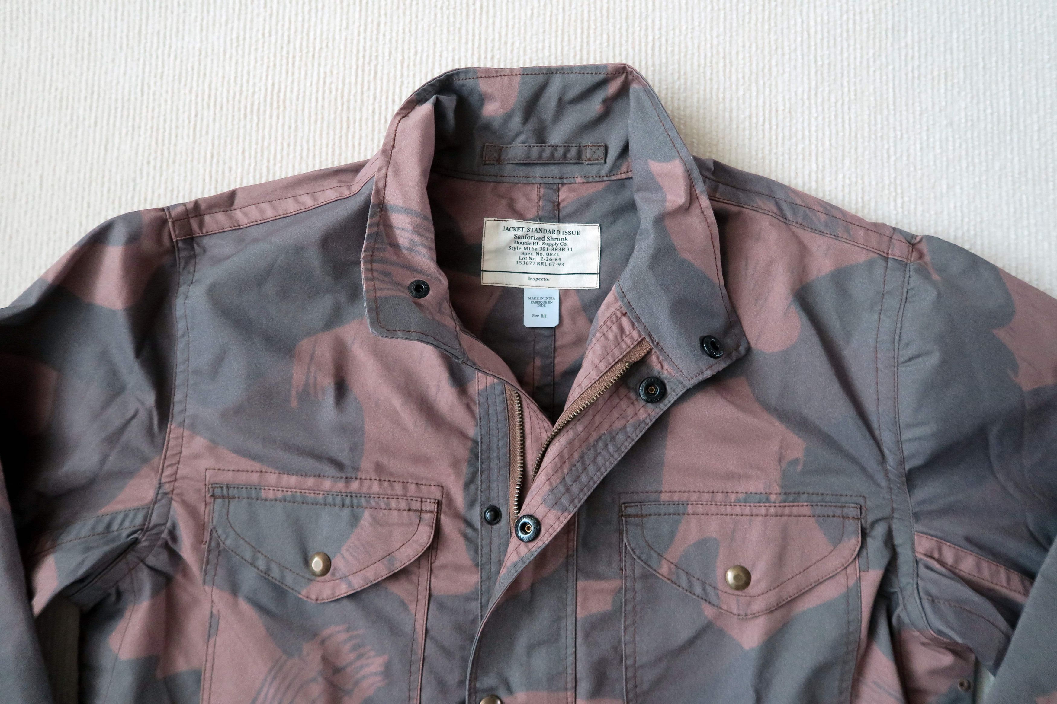 RRL Ralph Lauren RRL Ralph Lauren Brush Stroke Camo Military Workwear Jacket Size US M / EU 48-50 / 2 - 2 Thumbnail