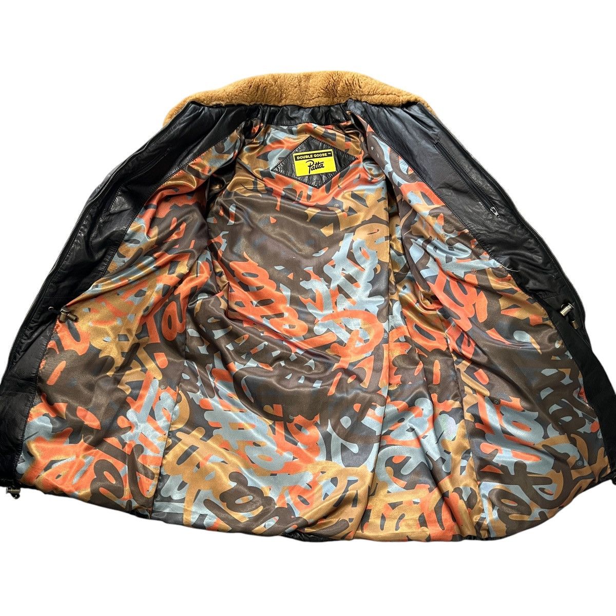 Patta Patta × Double Goose 2018 Premium Calfskin Leather Coverall Size US L / EU 52-54 / 3 - 6 Thumbnail
