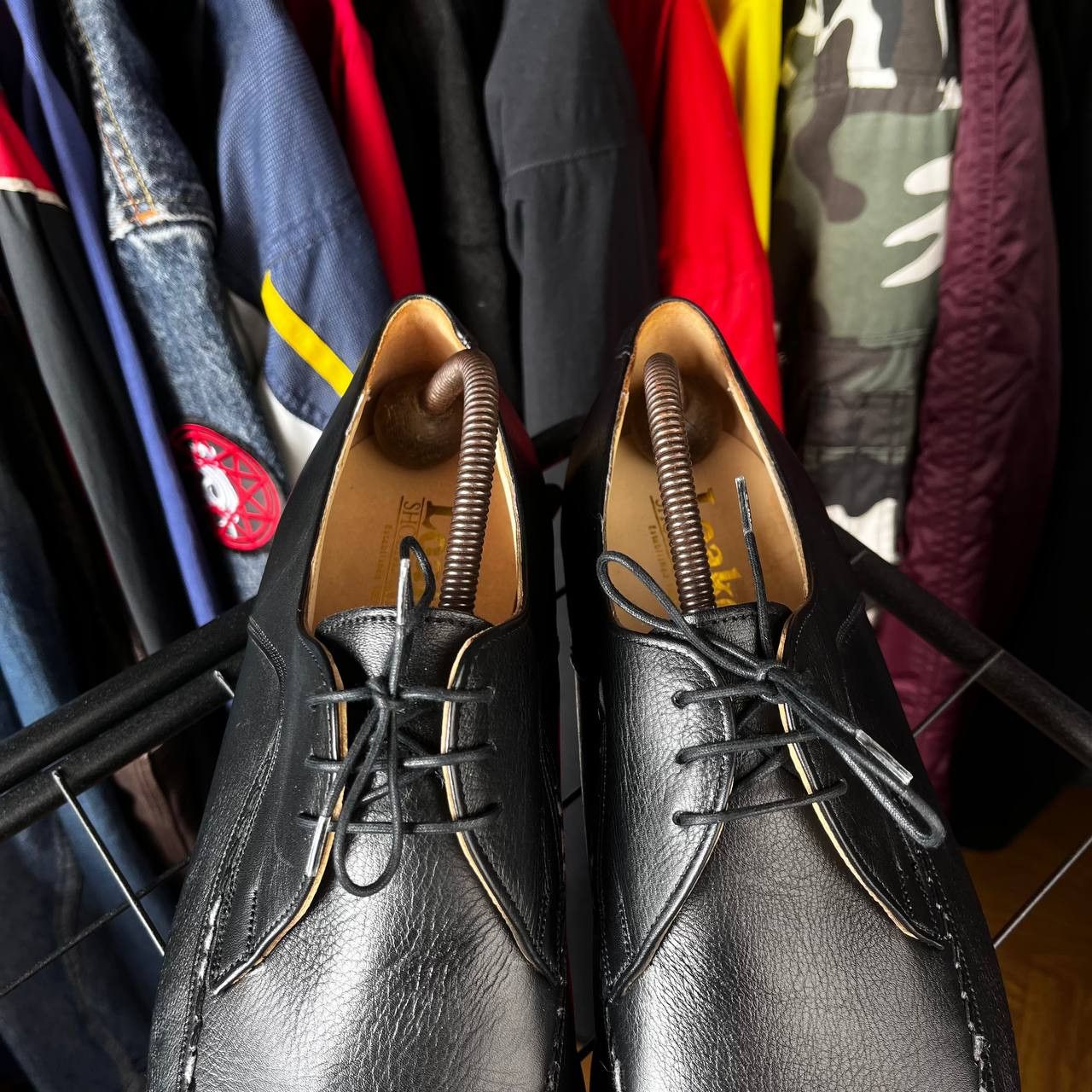 Loake Vintage Loake Fontwell Black Leather Formal Shoes Size US 11.5 / EU 44-45 - 7 Thumbnail