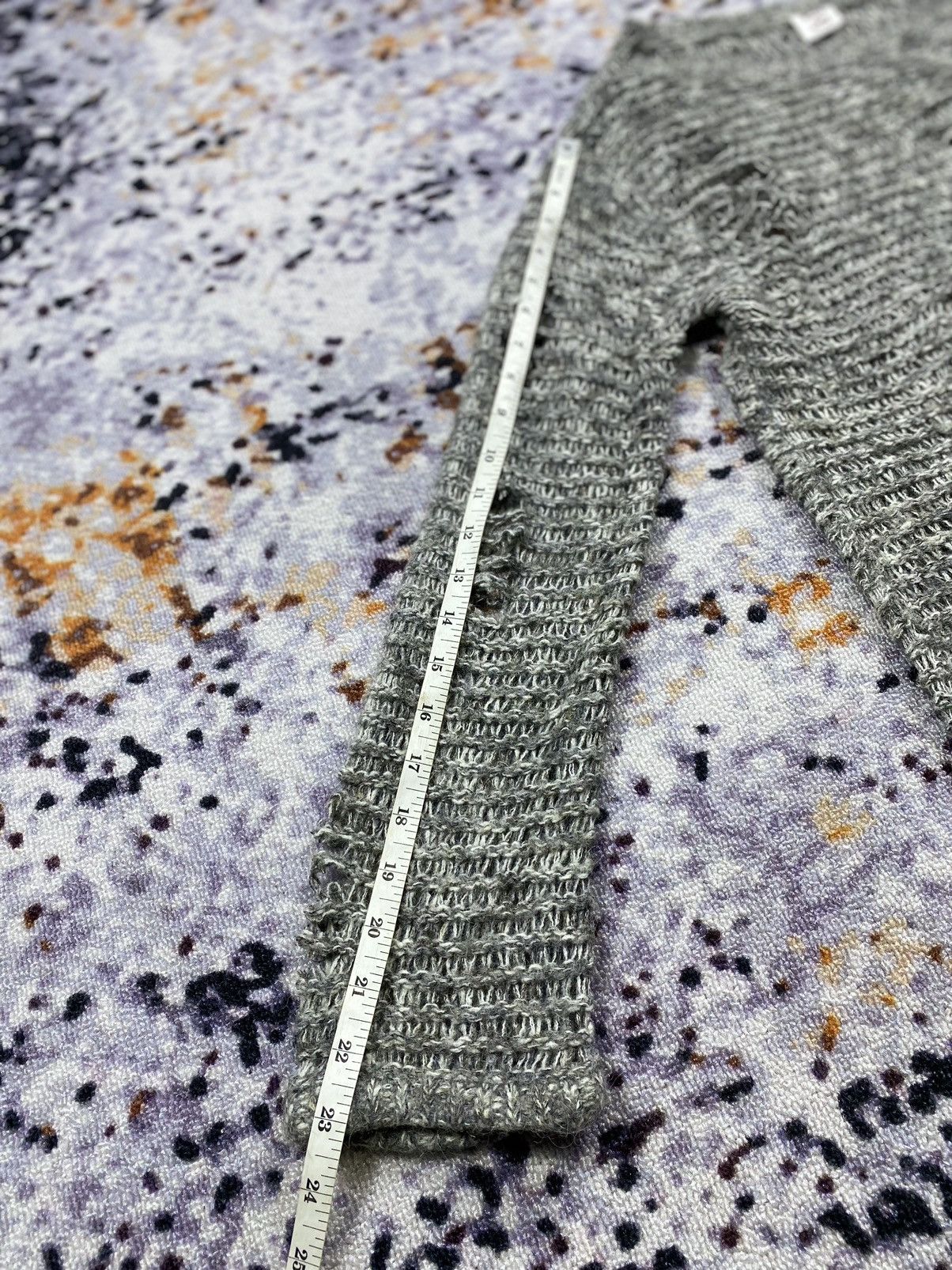 Japanese Brand Japense E Distressed Knit Sweater Punkstyle Size US M / EU 48-50 / 2 - 9 Thumbnail