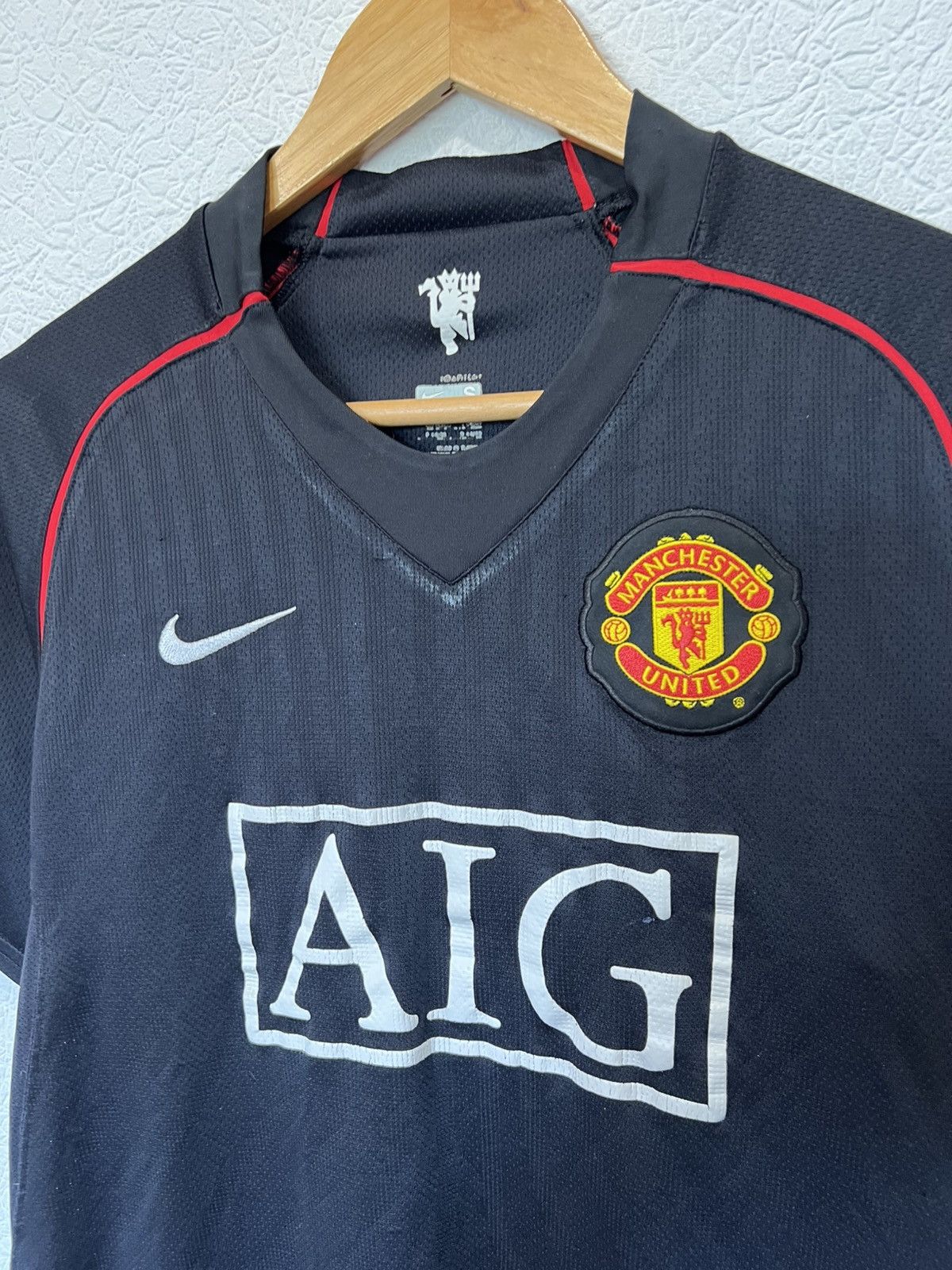 Nike RONALDO Nike Manchester United 2007/2008 Away Soccer Jersey Size US S / EU 44-46 / 1 - 3 Thumbnail