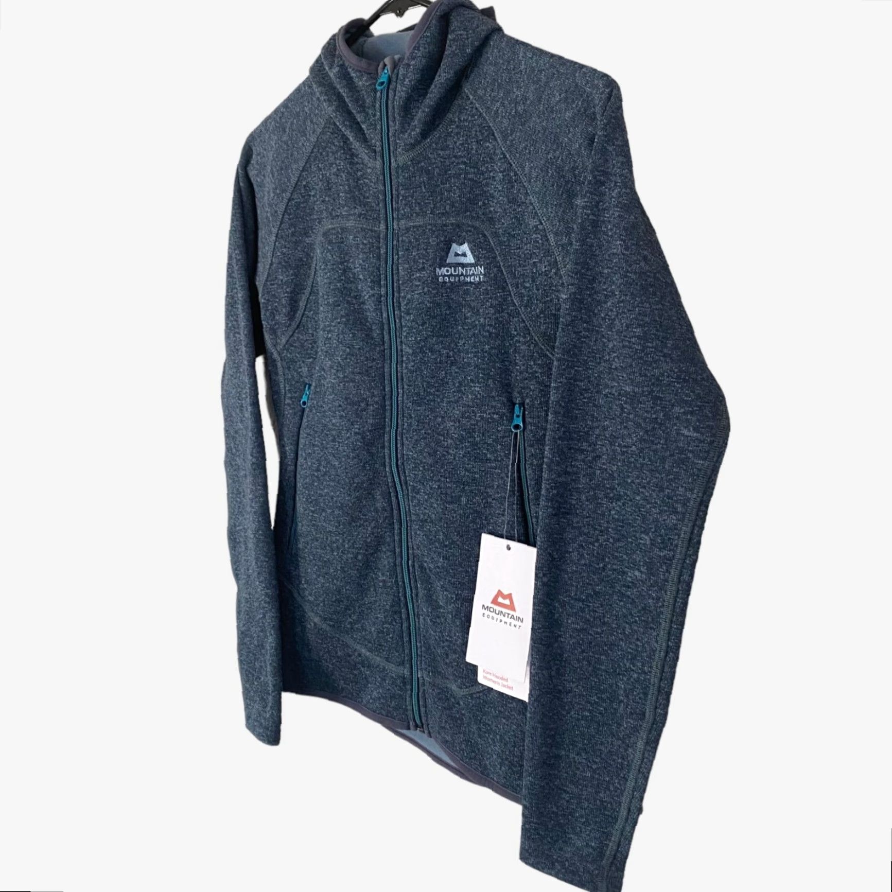 Mountain Equipment Mountain Equipment Kore Full-Zip Hooded Jacket Womens Small Blue Hiking New Size S / US 4 / IT 40 - 2 Thumbnail