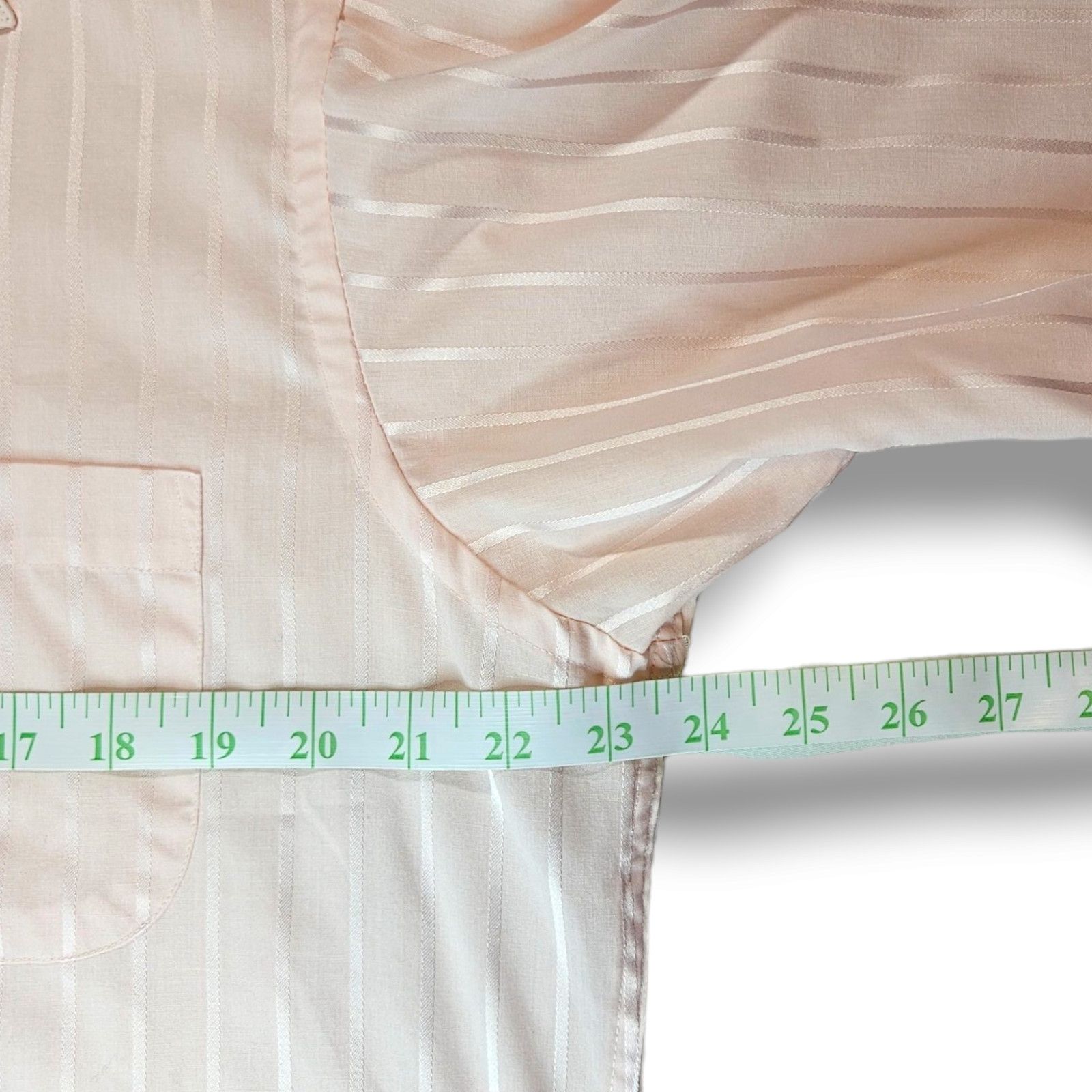 Other Christopher Lena Striped Shirt Sz. 16.5 Length 34-35 Pink Size US S / EU 44-46 / 1 - 7 Thumbnail