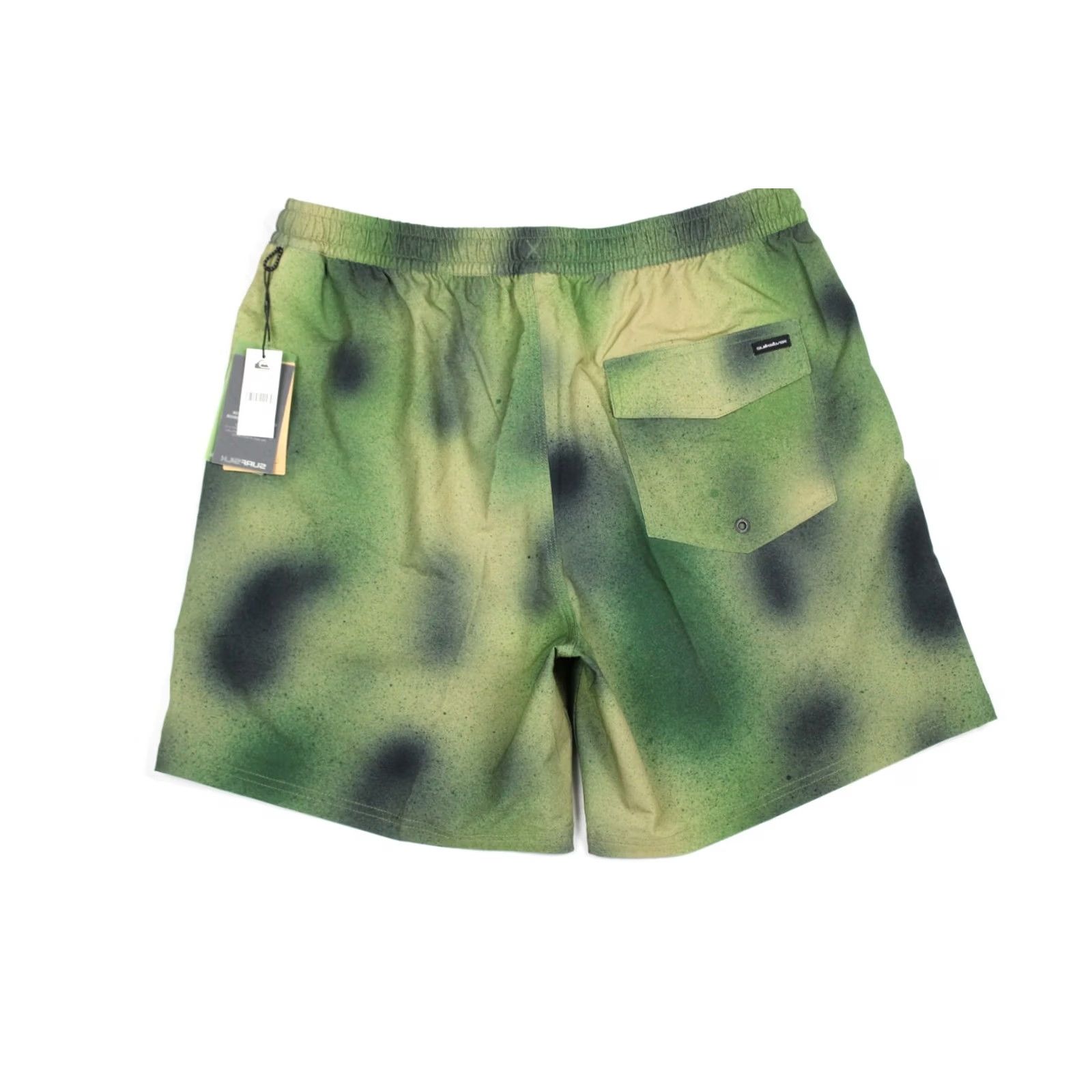 Quiksilver Quiksilver Men's Surfsilk Mix Volley Shorts XL x 7" Green Size US 36 / EU 52 - 2 Thumbnail