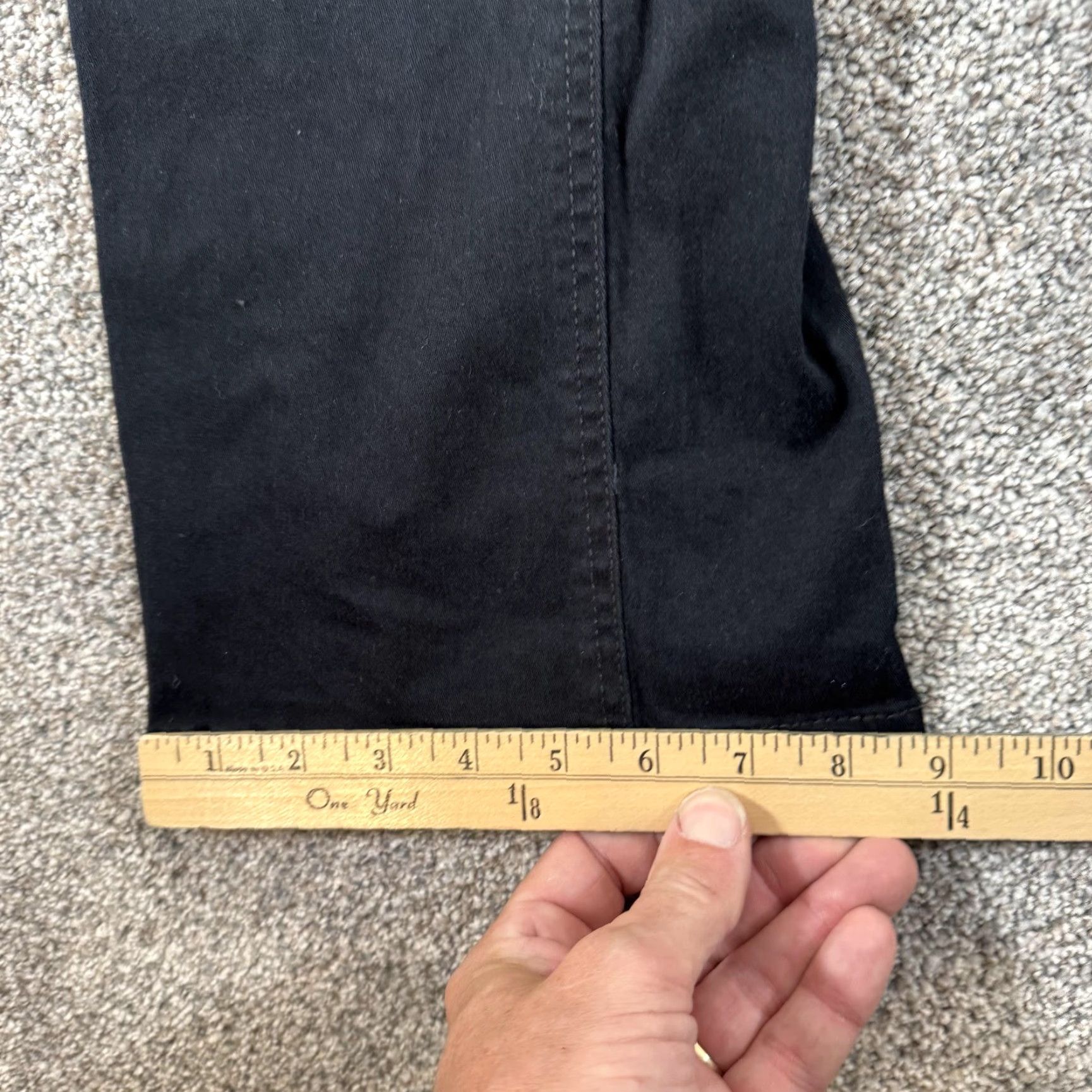 Laura Ashley Laura Ashley Jeans Bootcut Womens 10 Black Twill Pockets Stretch Rhinestone Back Pocket Casual Chic Jeans Size 32" / US 10 / IT 46 - 3 Thumbnail