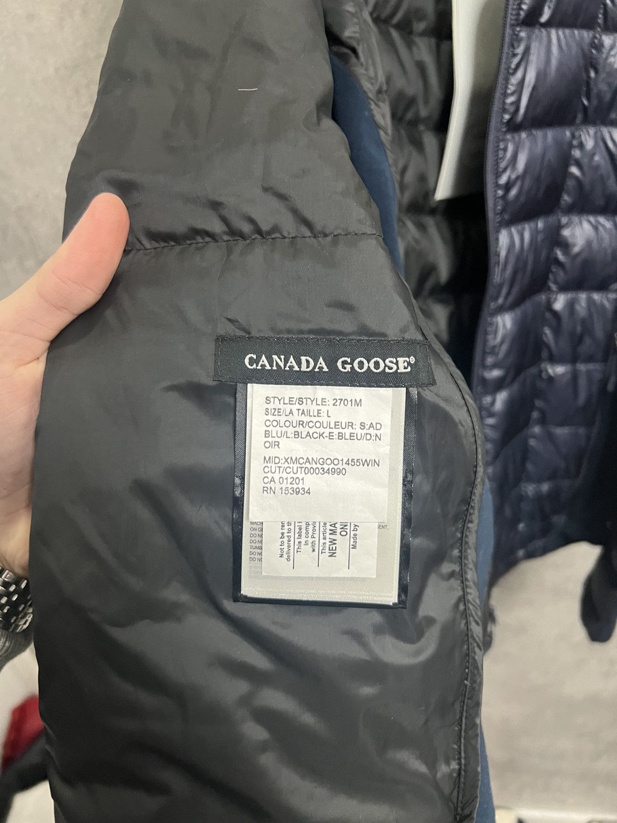 Canada Goose CANADA GOOSE Lite Down Puffer Jacket Size US L / EU 52-54 / 3 - 7 Thumbnail