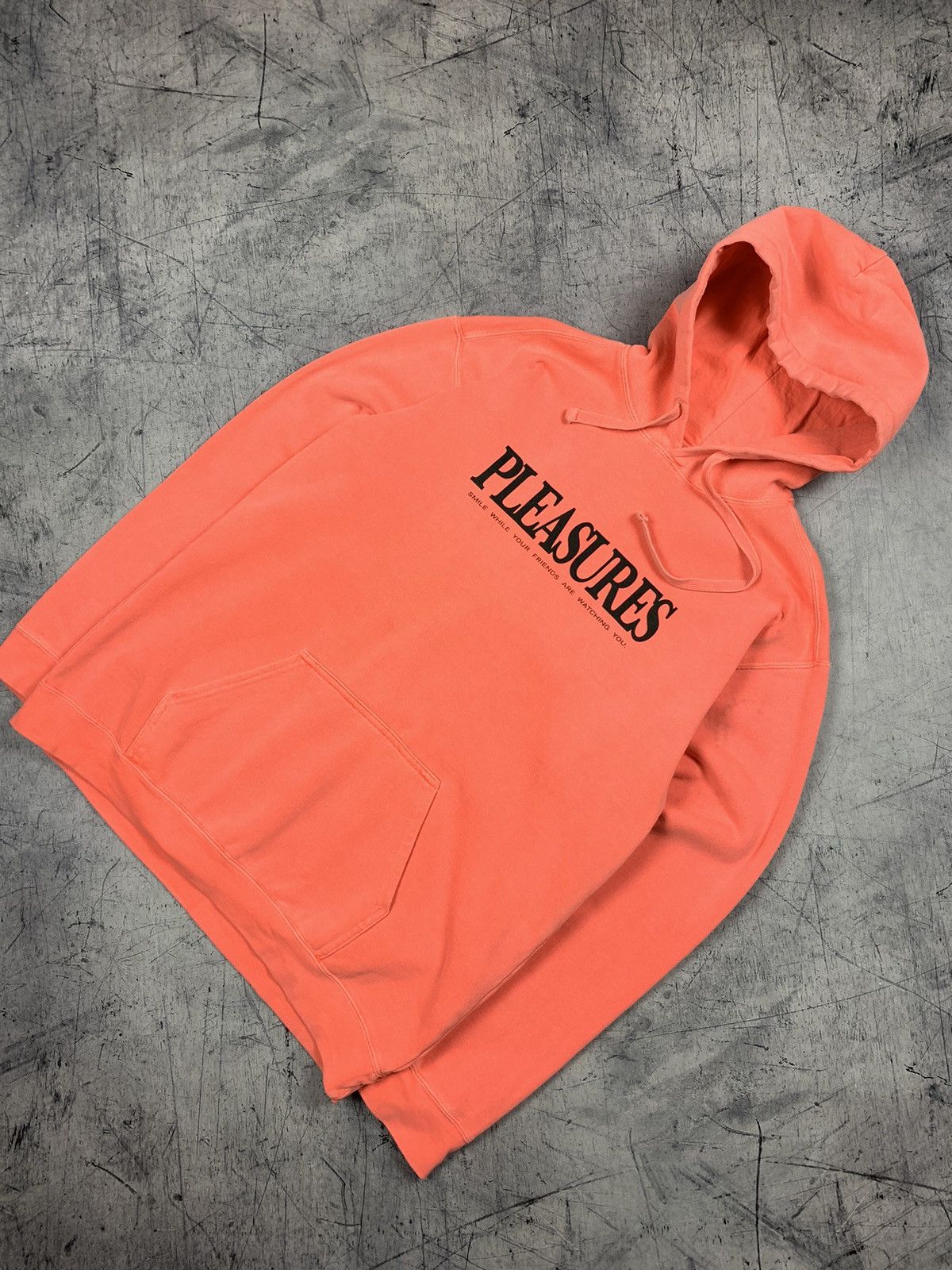 Pleasures Pleasures Hoodie Luxury designer big logo Size US M / EU 48-50 / 2 - 1 Thumbnail