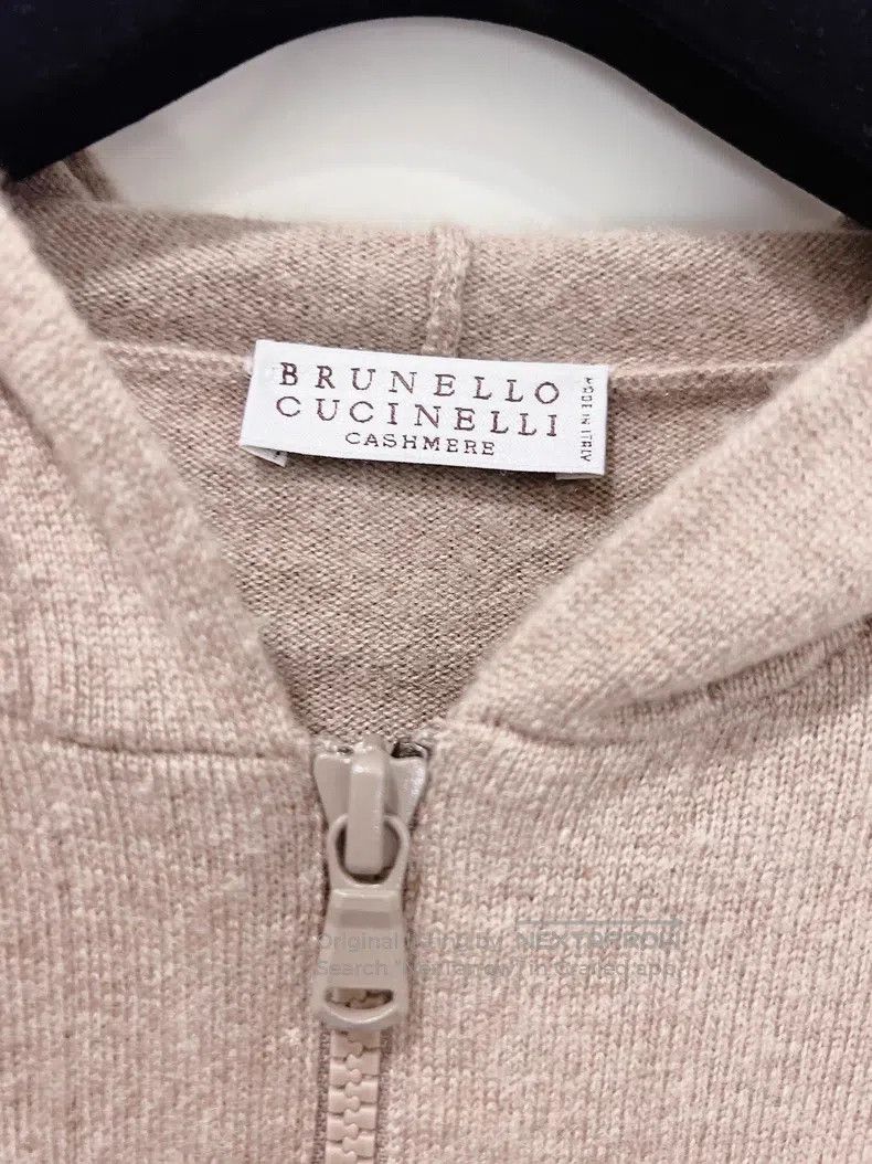 Brunello Cucinelli Brunello Cucinelli Caramel Silk and Cashmere Blended Open Size XS / US 0-2 / IT 36-38 - 7 Thumbnail