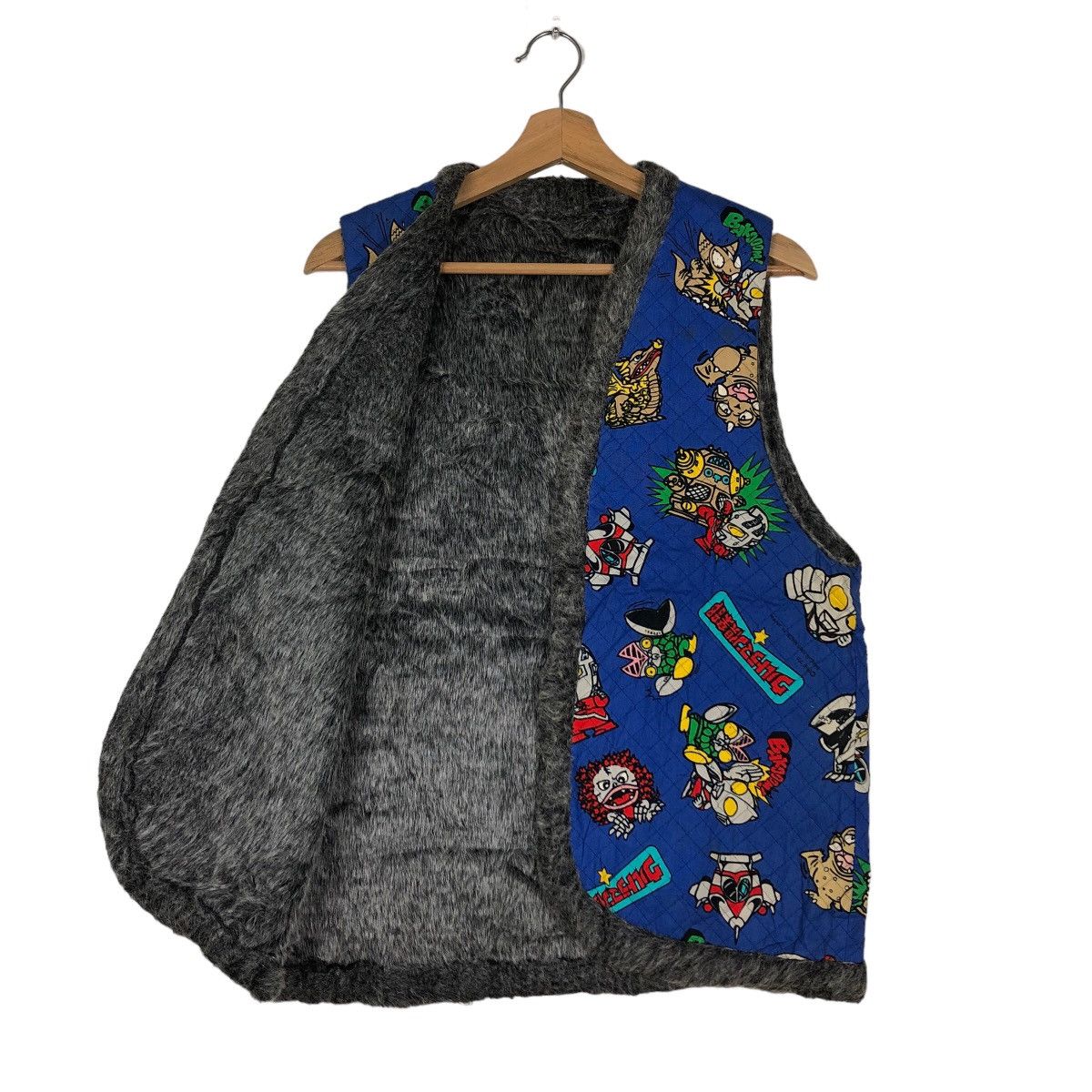 Cartoon Network 🔥90’s Famous Cartoon Show Movie Ultra-man Vest Full Print Size US M / EU 48-50 / 2 - 9 Thumbnail