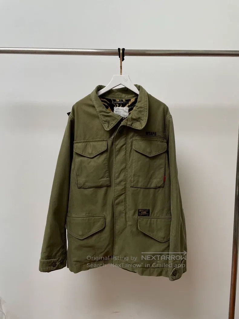 Wtaps Wtaps Military jacket with tiger print lining Size US L / EU 52-54 / 3 - 2 Thumbnail