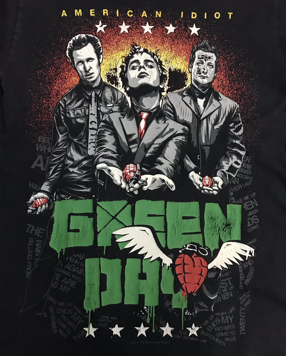 Band Tees × Vintage Vintage Green Day American Idiot Shirt Size US S / EU 44-46 / 1 - 3 Thumbnail