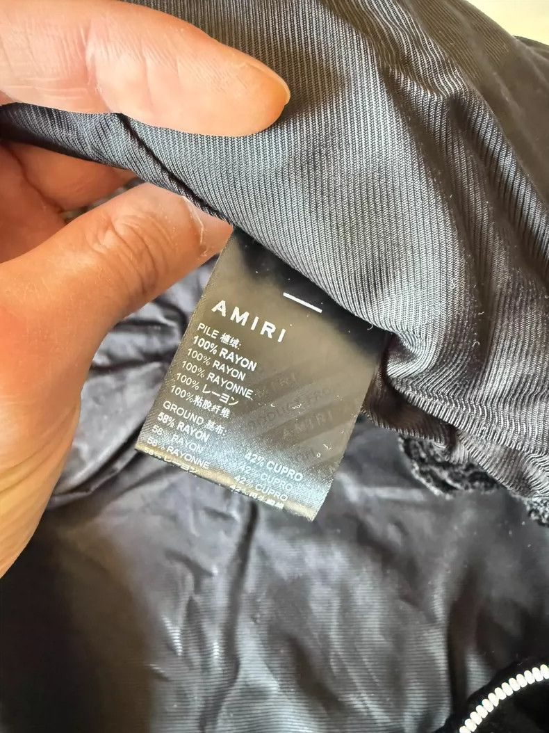 Amiri Amiri SS24 logo with contrasting color trim two-way zipper Size US L / EU 52-54 / 3 - 6 Thumbnail