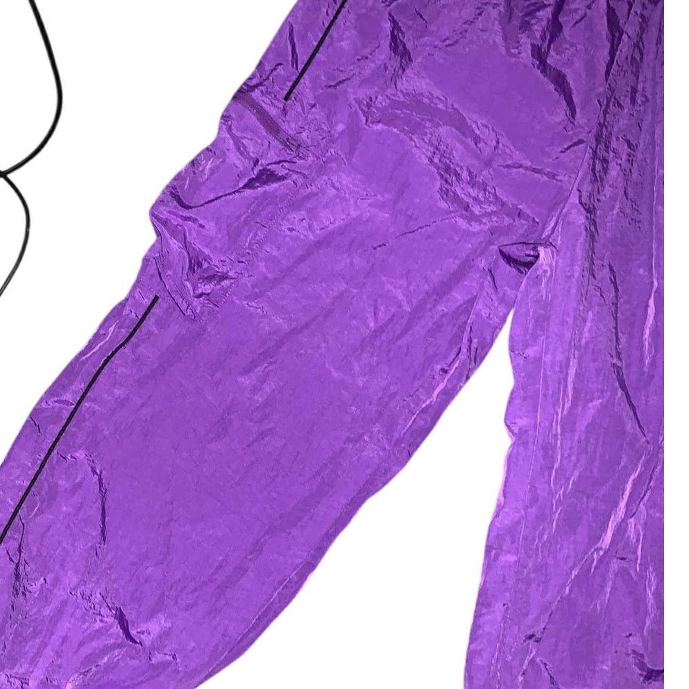 Other Windbreaker Sweatpants Joggers Elastic Ankle Purple Cargo SM Size 26" / US 2 / IT 38 - 2 Thumbnail