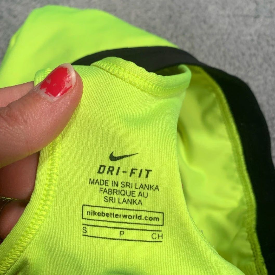 Nike Nike Pro Women’s Bright Yellow Sports Bra S Yellow Bra Women’s Nike Pro Sports Bra, Yellow, S Size ONE SIZE - 8 Thumbnail