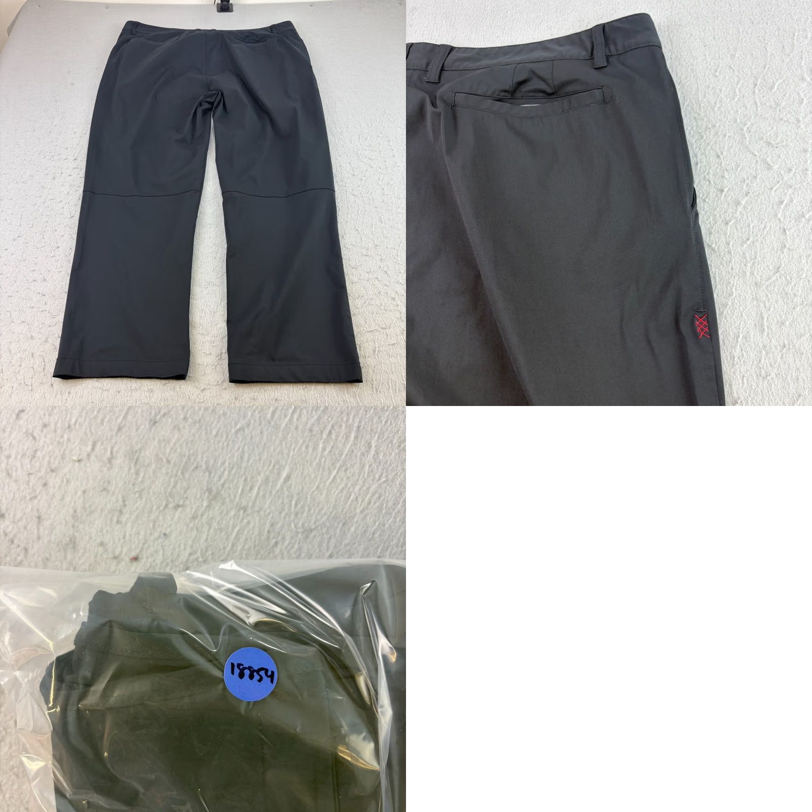 Rhone Rhone Pants Mens 40x28 Black Commuter Chino Performance Stretch Golf Casual Pants Size US 40 / EU 56 - 9 Thumbnail