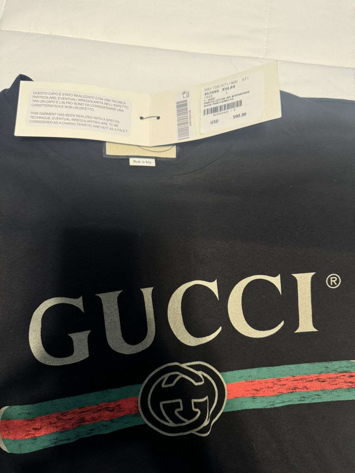 Gucci Gucci Shirt Size L / US 10 / IT 46 - 2 Thumbnail