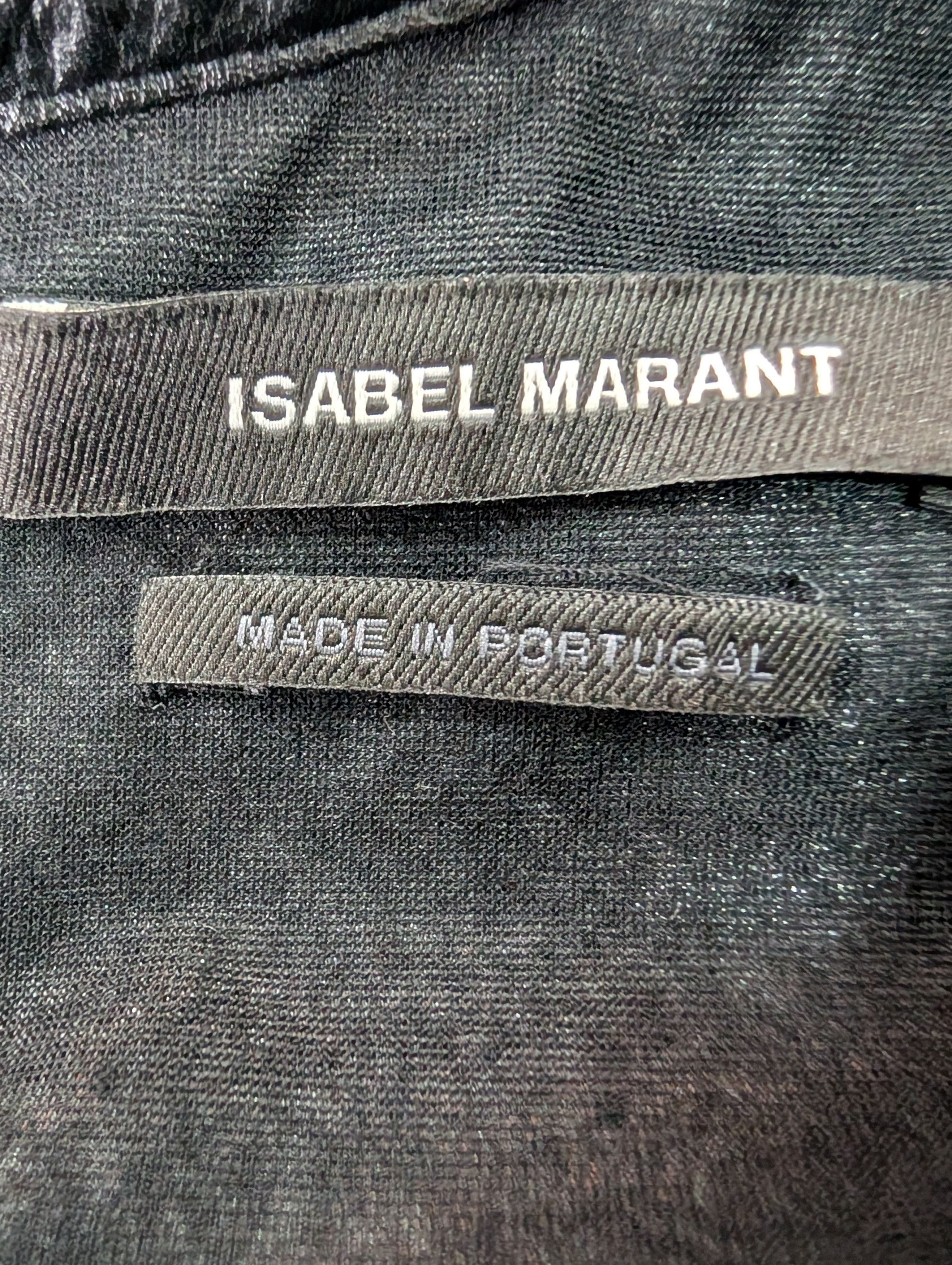 Isabel Marant Isabel Marant Black Bat Sleeved Top Size XS / US 0-2 / IT 36-38 - 3 Thumbnail