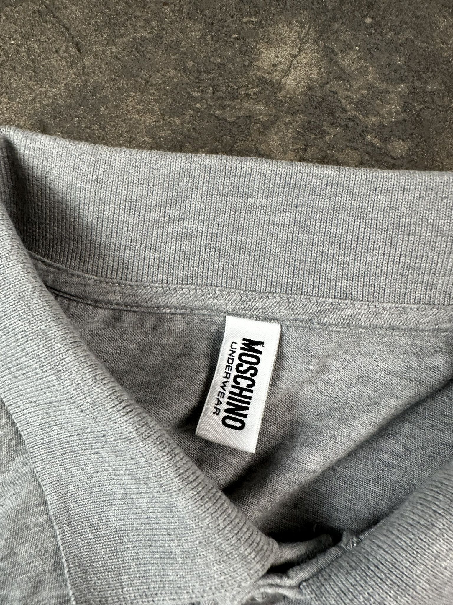 Moschino Moschino Logo Polo T-shirt Luxury Size US L / EU 52-54 / 3 - 6 Thumbnail