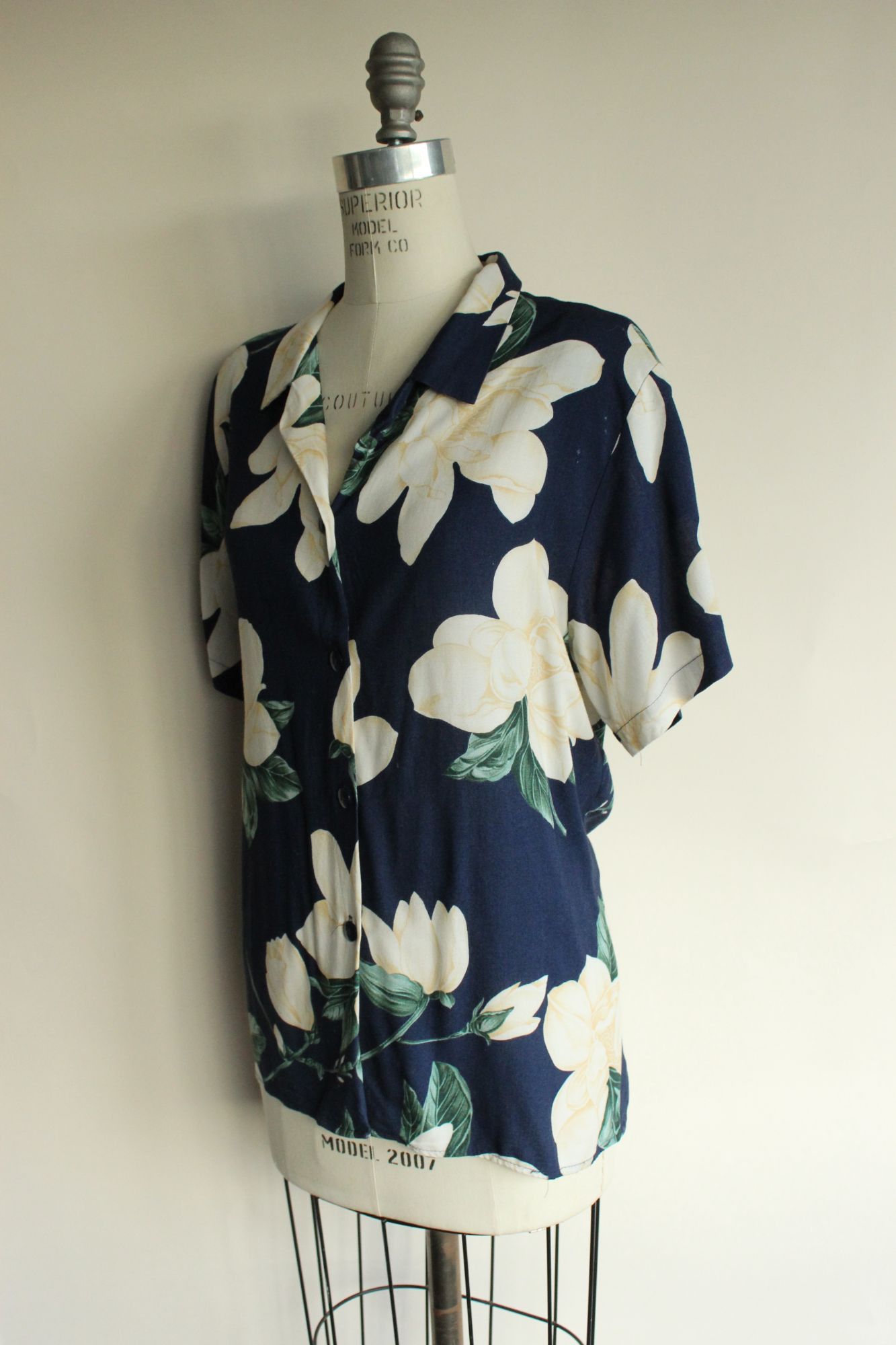 Other Sag Harbor Womens Shirt, Size Medium Button Down Hawaiian Pr Size M / US 6-8 / IT 42-44 - 7 Thumbnail