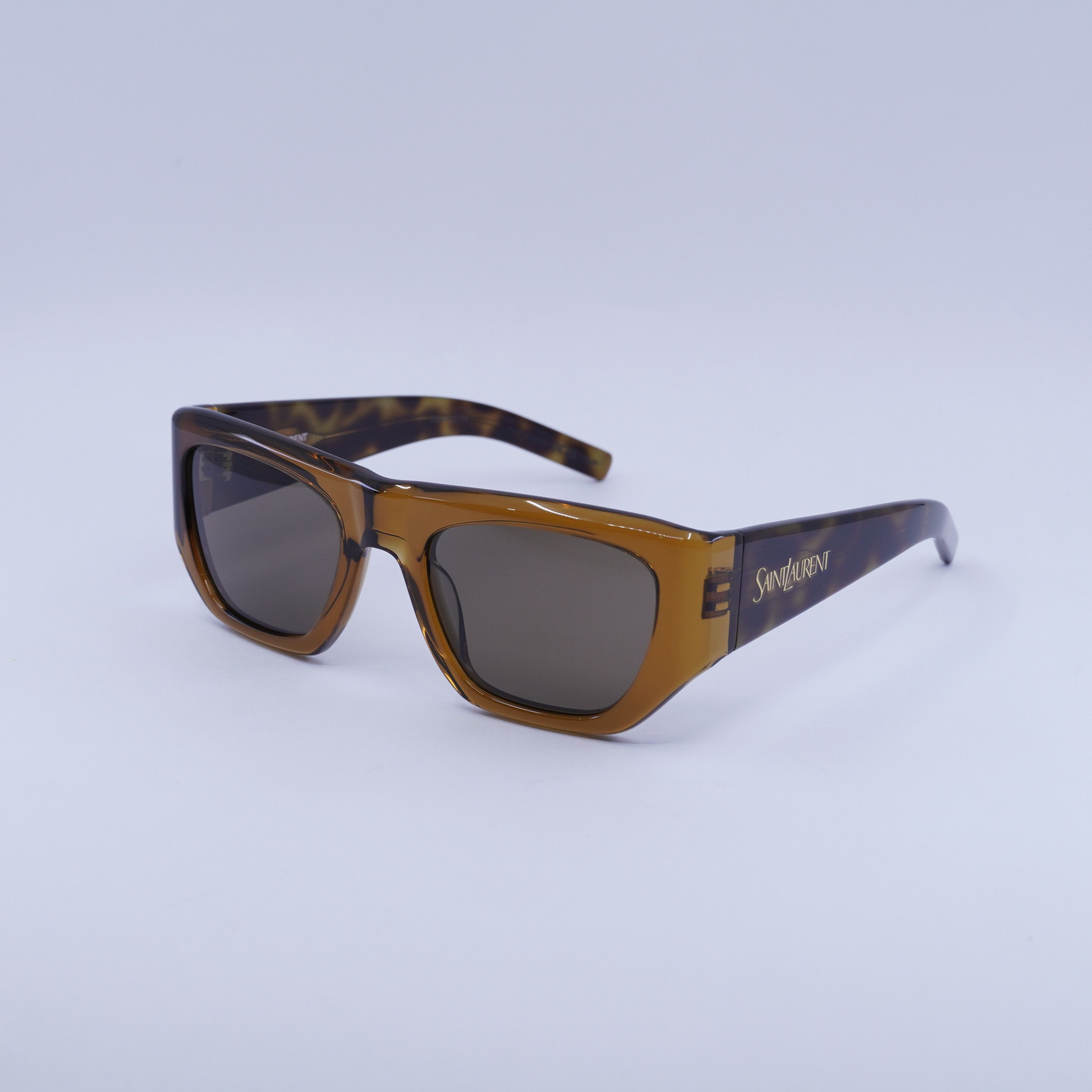 Saint Laurent Paris 🕶️ New Saint Laurent SL740 002 Brown Sunglasses Size ONE SIZE - 4 Thumbnail