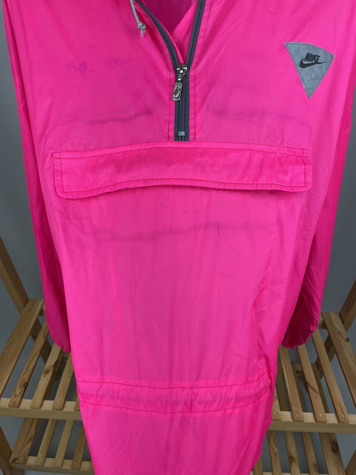 Nike Crazy vintage nike raincoat jacket size XL Size US XL / EU 56 / 4 - 8 Thumbnail