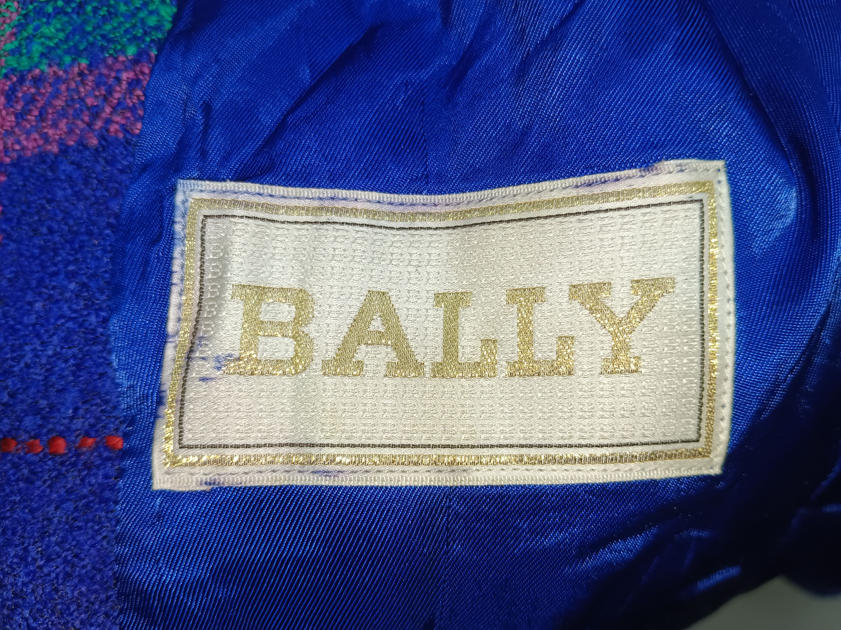 Bally × Vintage Vintage Bally Lana Wool Blazer Jacket Size US M / EU 48-50 / 2 - 9 Thumbnail
