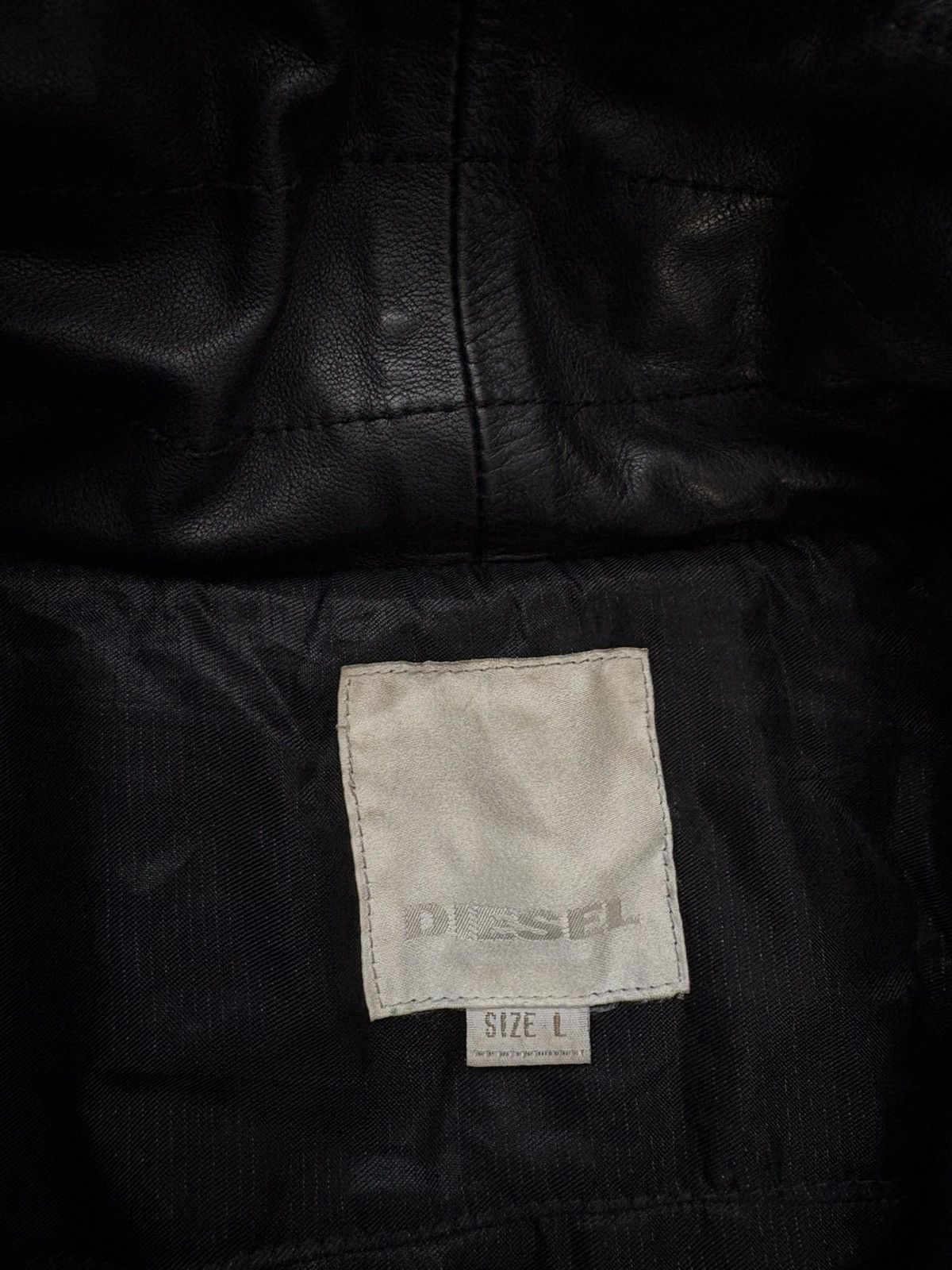 Diesel Rare Diesel Leather Belted Biker Avant Garde Jacket sz L Size L / US 10 / IT 46 - 5 Thumbnail