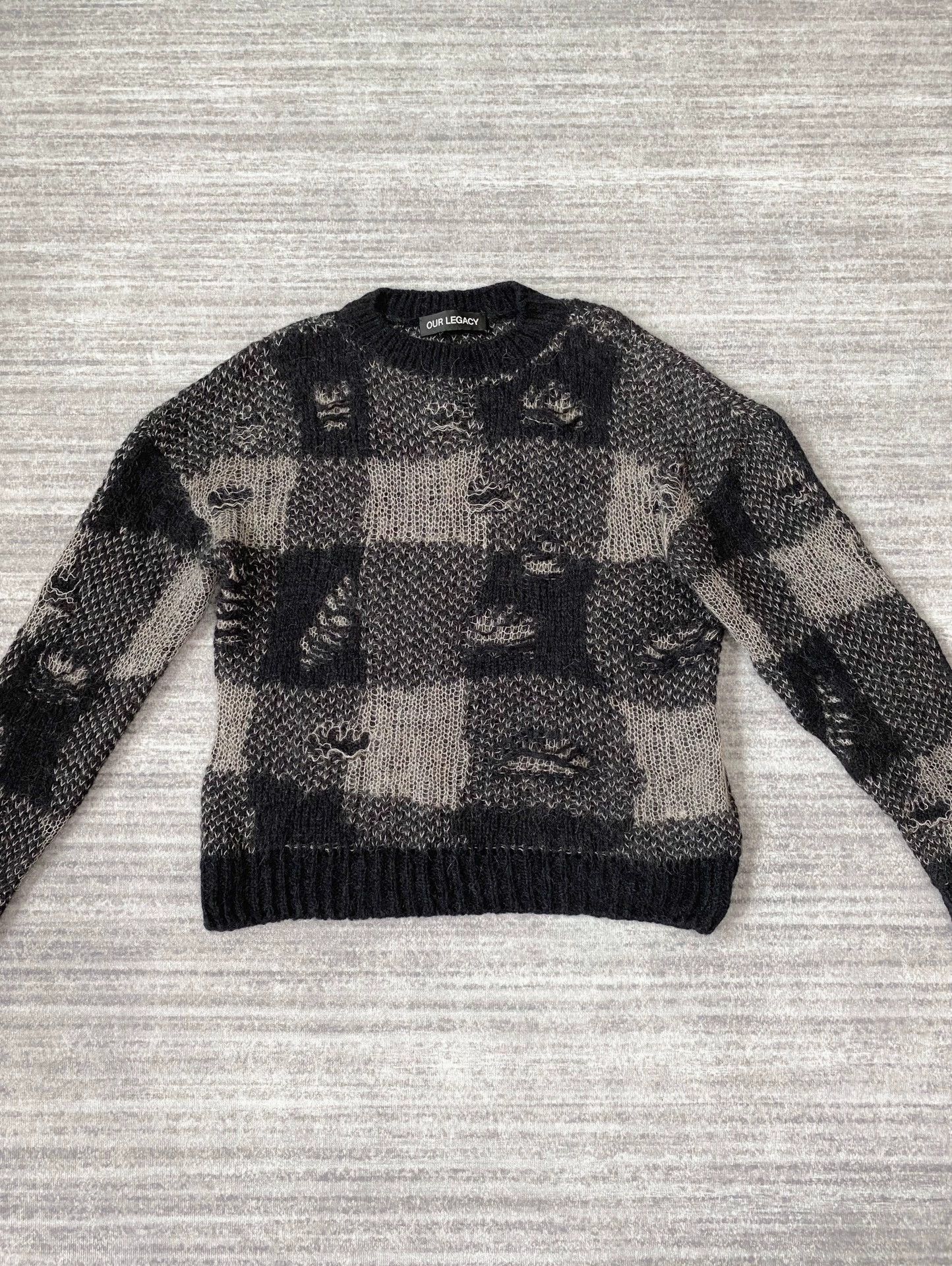 Our Legacy Our Legacy 24FW Sonar Distressed B/G Check 46 Size US S / EU 44-46 / 1 - 2 Thumbnail