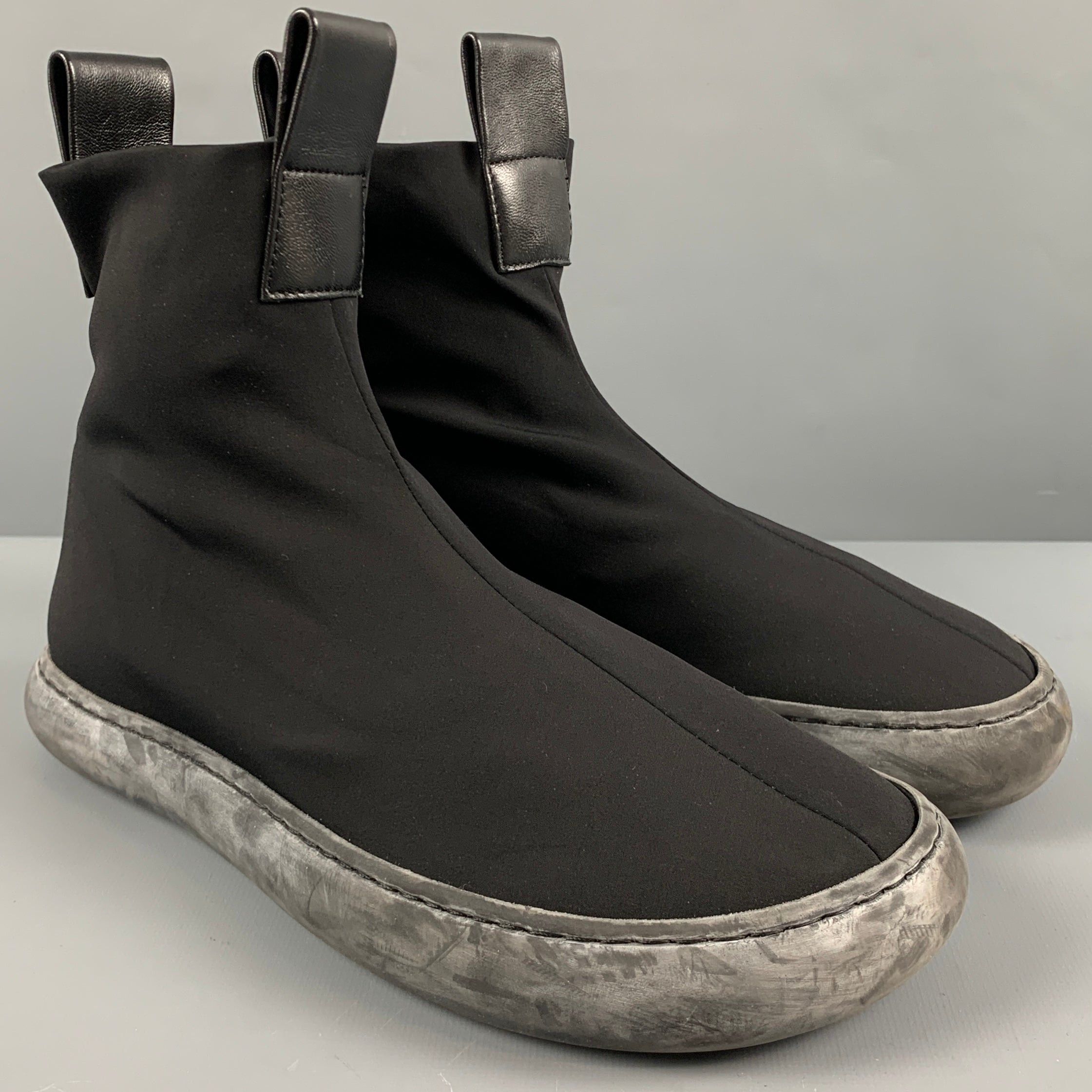 image of Black Slip On Boots, Women's (Size 8)