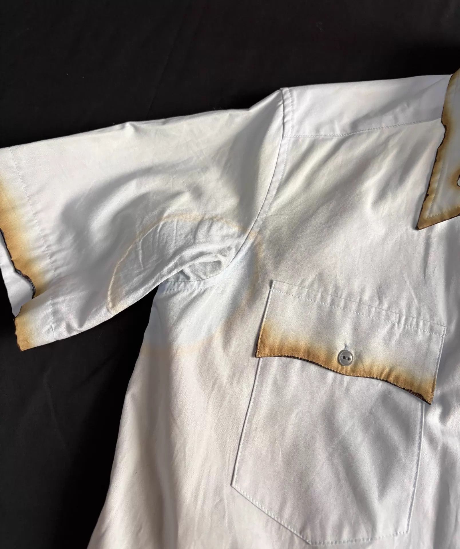 Maison MIHARA YASUHIRO MIHARA YASUHIRO Smoke Burn Vintage Shirt M Size US M / EU 48-50 / 2 - 5 Thumbnail