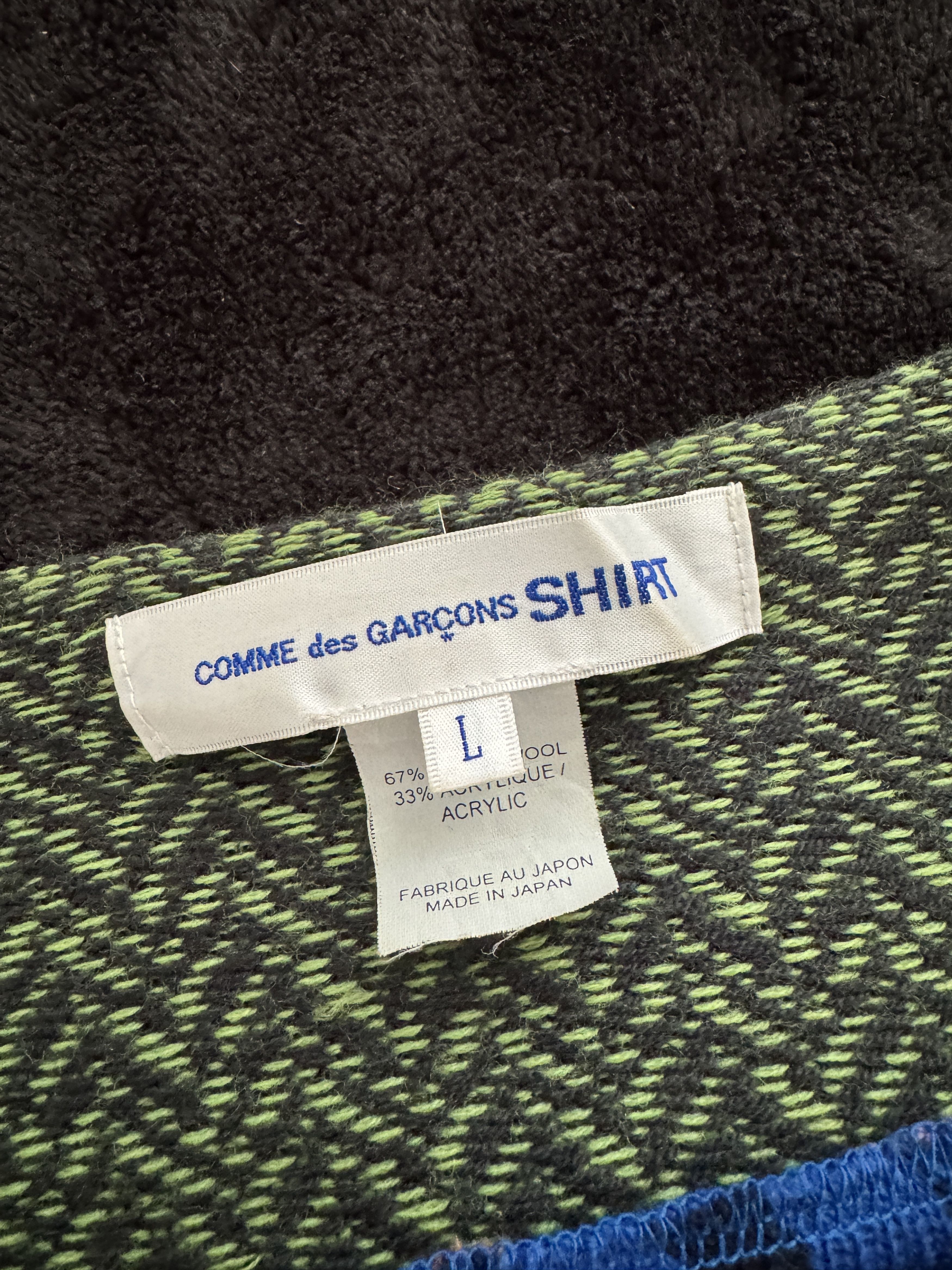 Comme des Garcons SHIRT CDG Mutli-color Knit Sweater Size US L / EU 52-54 / 3 - 4 Thumbnail