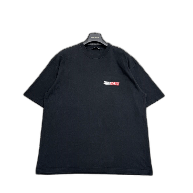 Balenciaga letter print short sleeve