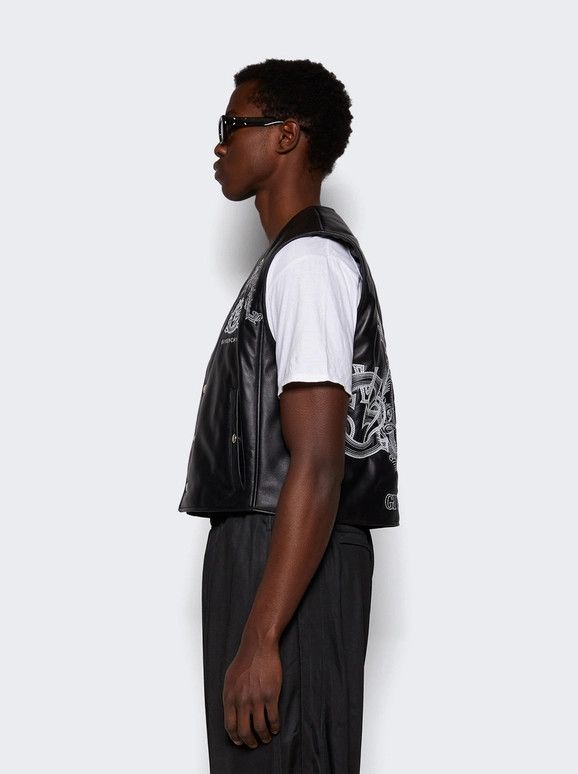 Givenchy o1w1db10325 Snap Vest in Black Size US S / EU 44-46 / 1 - 4 Thumbnail