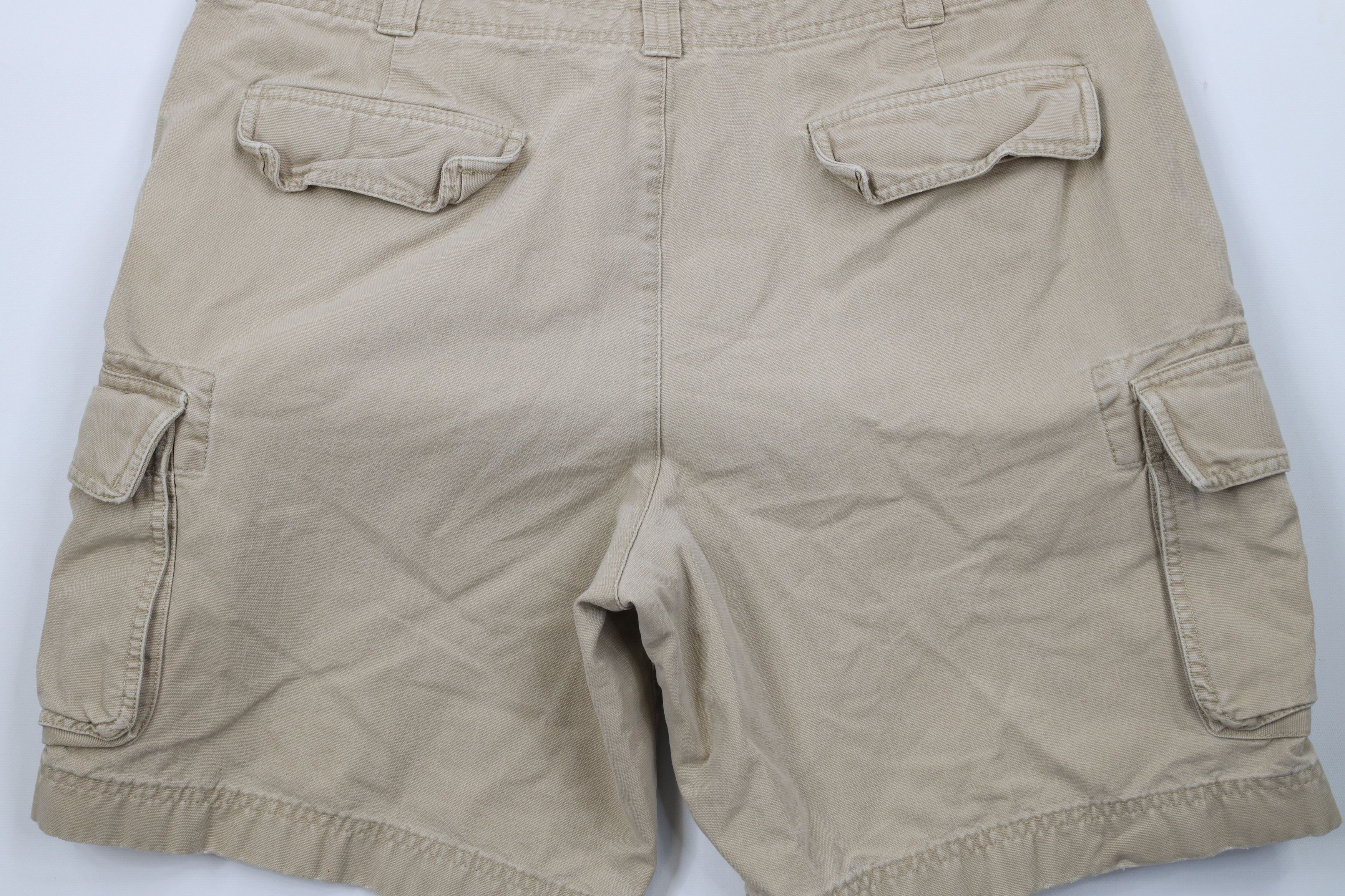Brooks Brothers × Vintage Vintage Brooks Brothers Heavyweight Shorts Beige Cotton Size US 38 / EU 54 - 13 Thumbnail