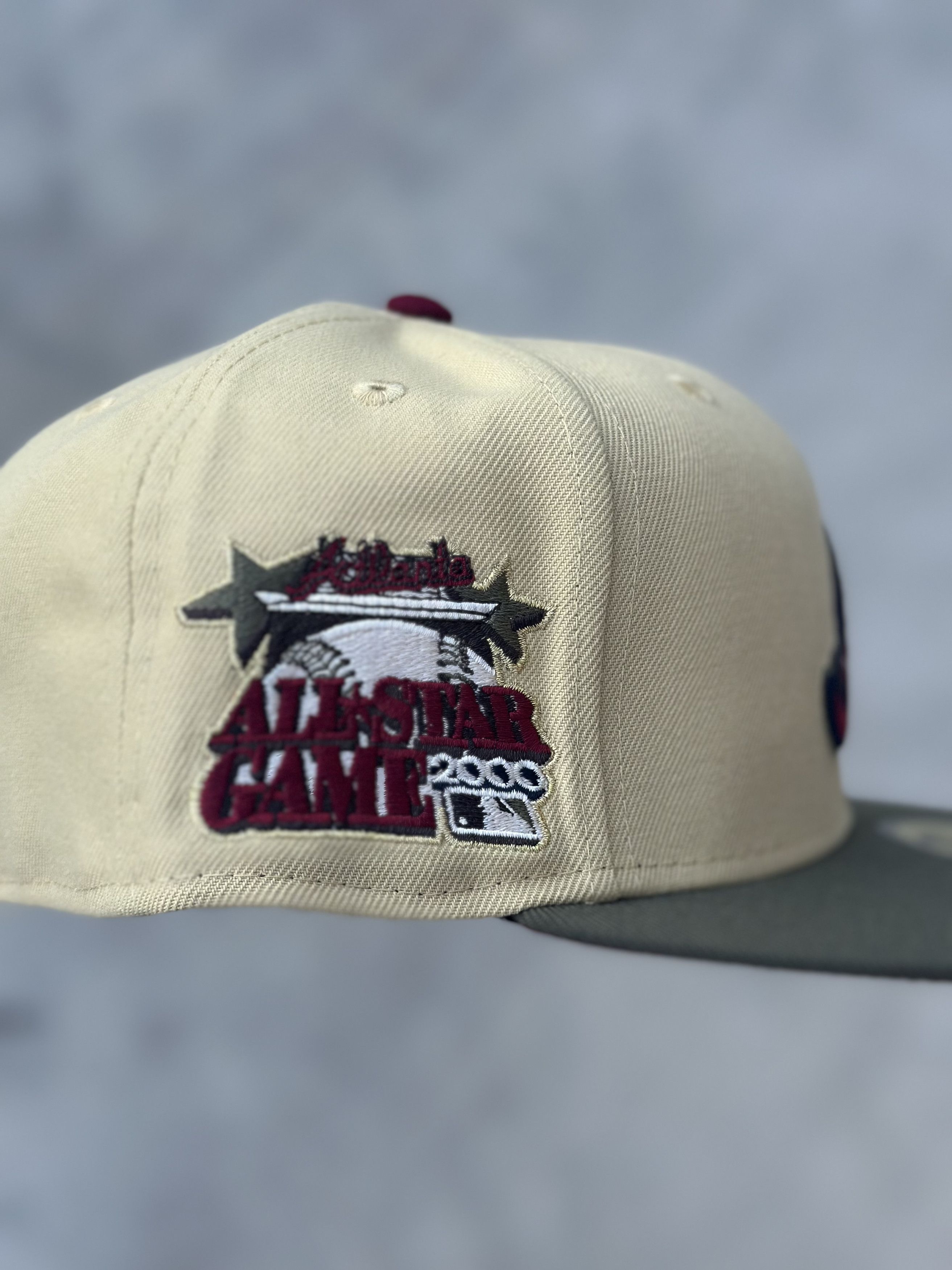 Hat Club 7 1/2 Atlanta Braves 2000 All Star Game Fitted Size ONE SIZE - 2 Thumbnail