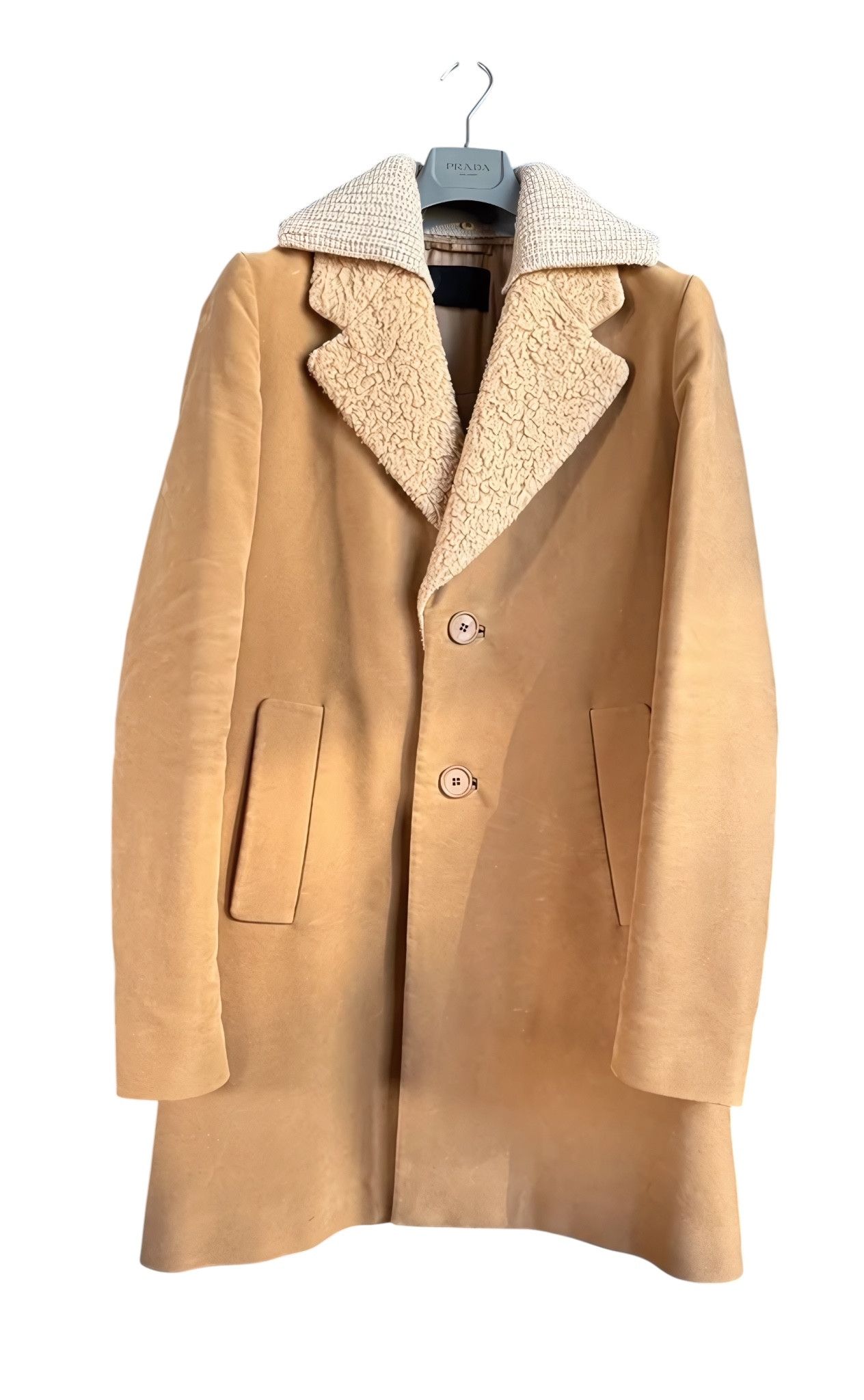Prada F/W 2010 RUNWAY DETACHABLE COLLAR COAT Size US M / EU 48-50 / 2 - 2 Thumbnail