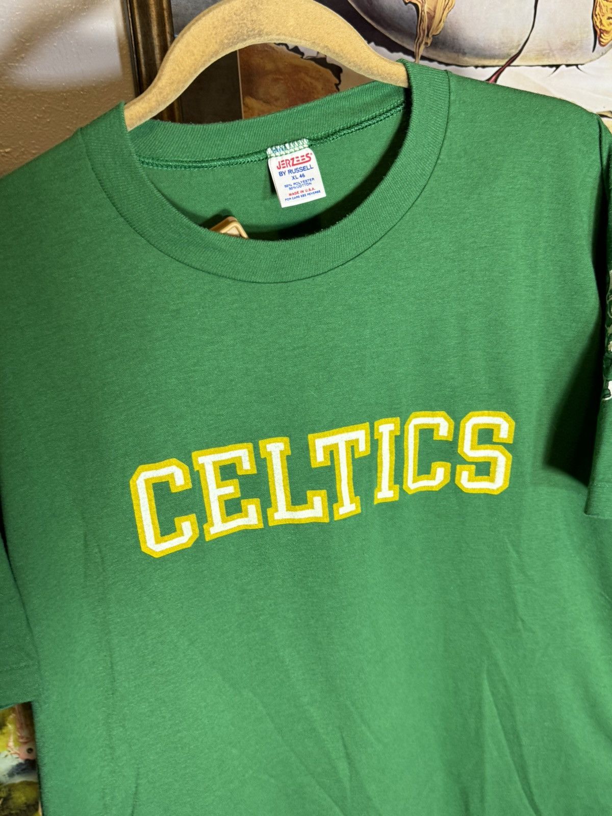 Vintage Vintage Boston Celtics Shirt Size US XL / EU 56 / 4 - 3 Thumbnail