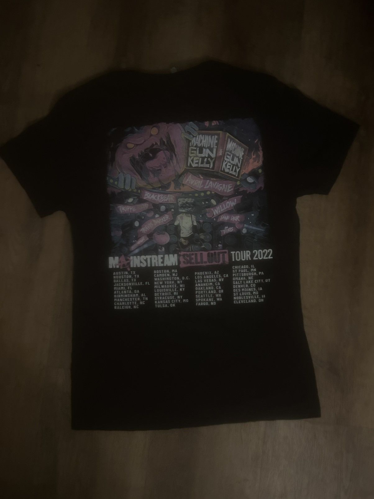 Band Tees MGK “Mainstream Sellout” Tour 2022 Size US M / EU 48-50 / 2 - 2 Thumbnail