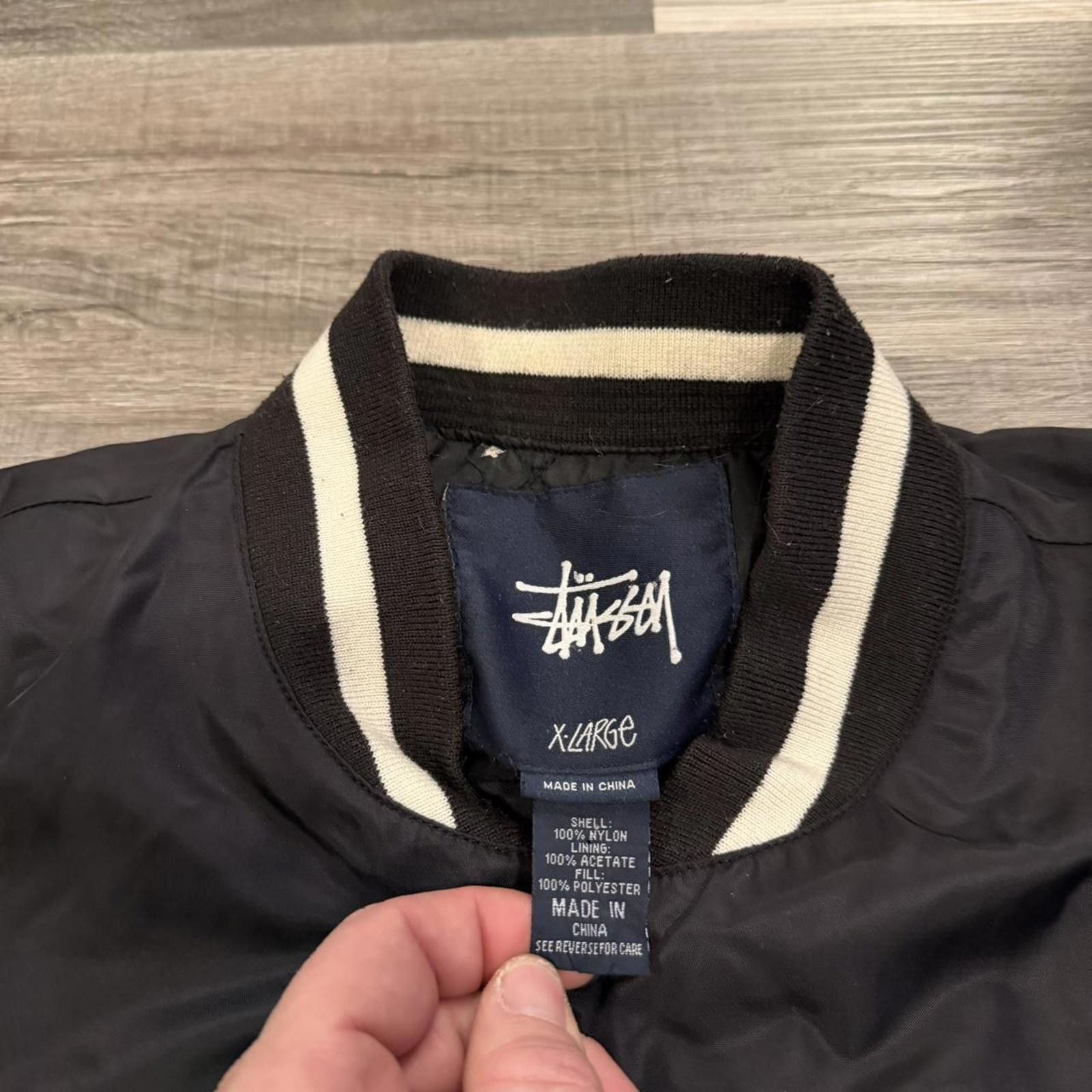 Stussy Vintage stussy bomber jacket XL 00s Size US XL / EU 56 / 4 - 8 Thumbnail