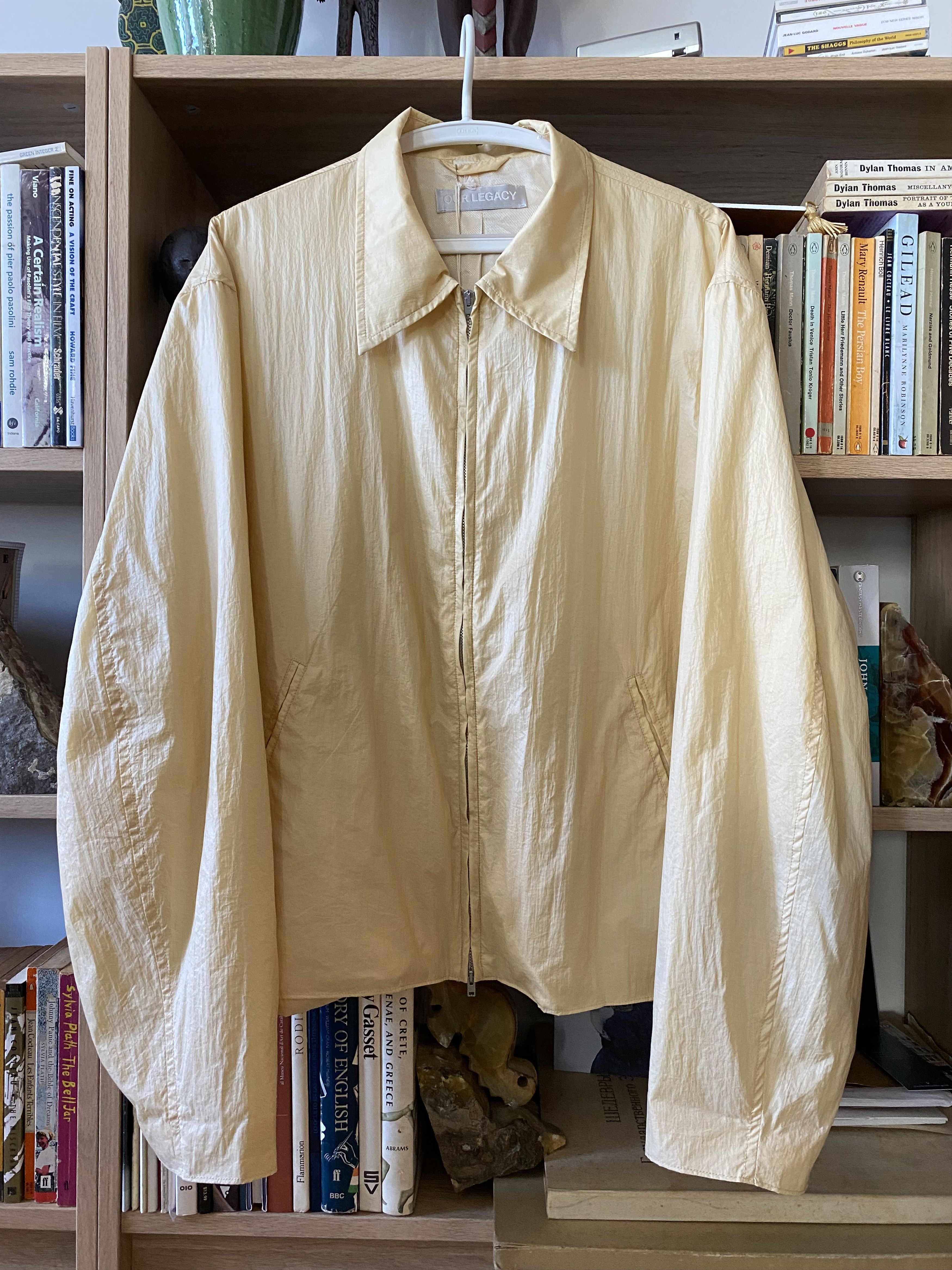 Our Legacy BNWT Mini Jacket Cream Rubberized Nylon Size US L / EU 52-54 / 3 - 5 Thumbnail