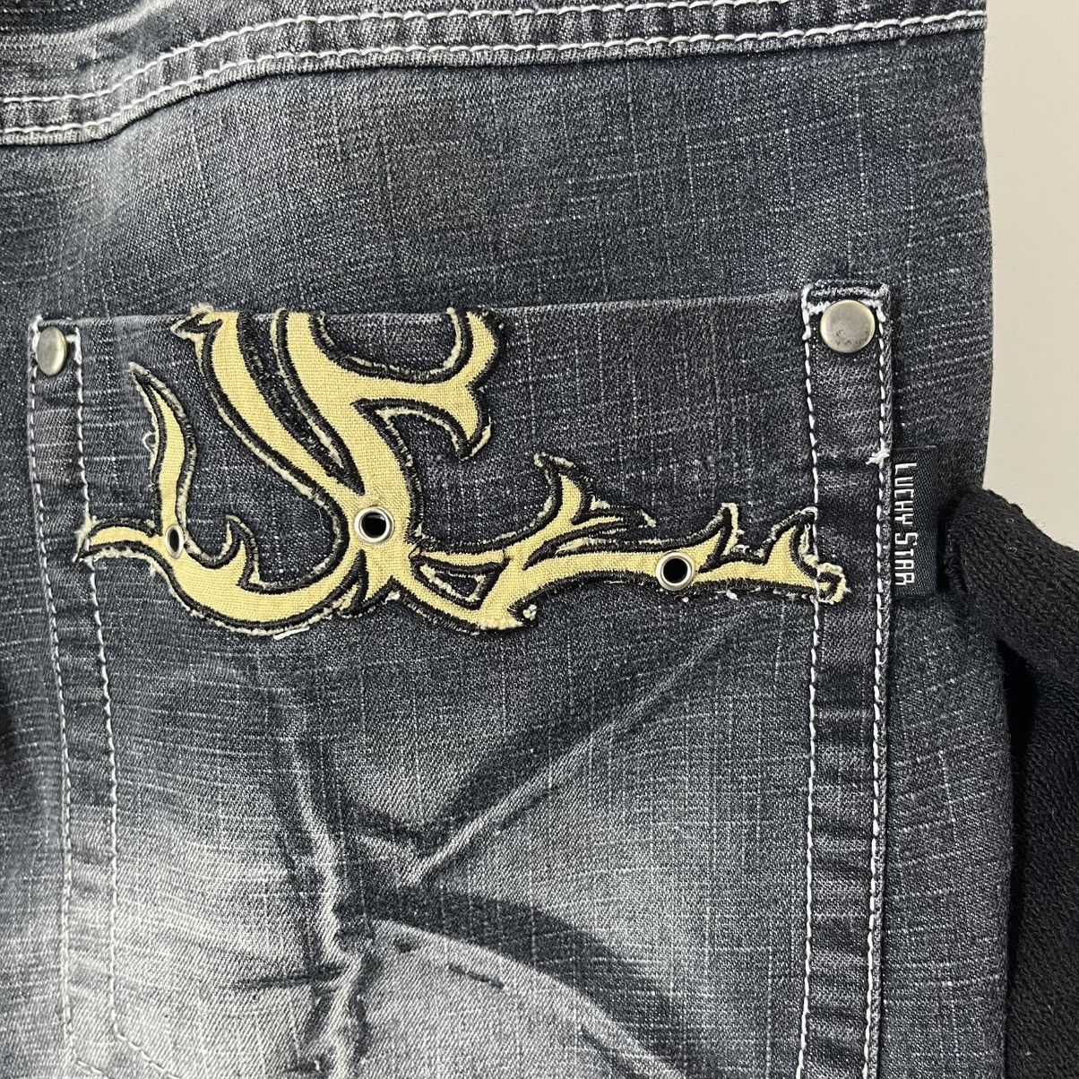 Japanese Brand UNDO Japan Denim Shorts – Embroidered Back Pockets Size US 30 / EU 46 - 4 Thumbnail