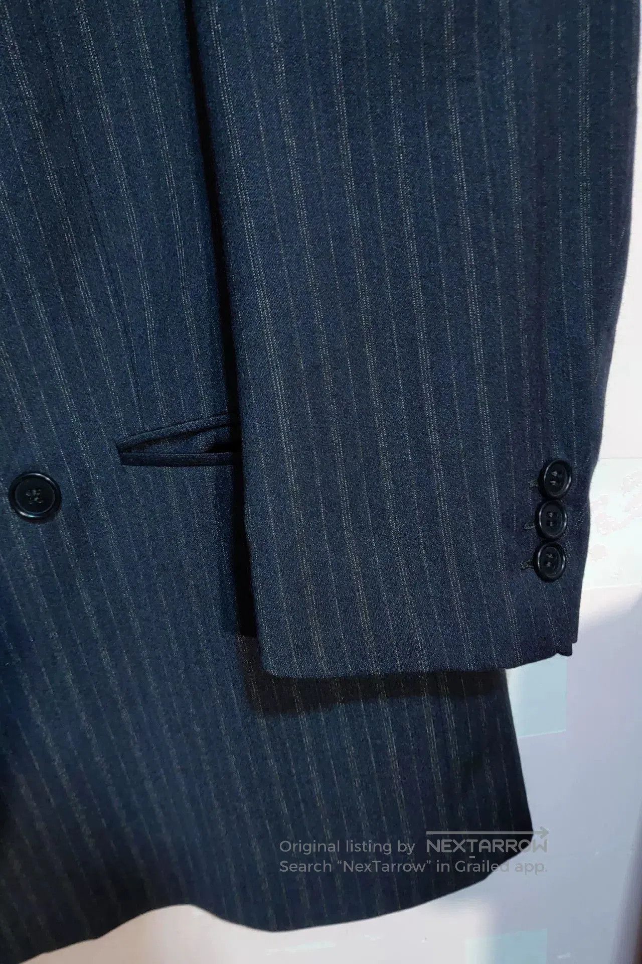 Oscar De La Renta Oscar de la Renta Navy Wool Suit. Size US M / EU 48-50 / 2 - 3 Thumbnail
