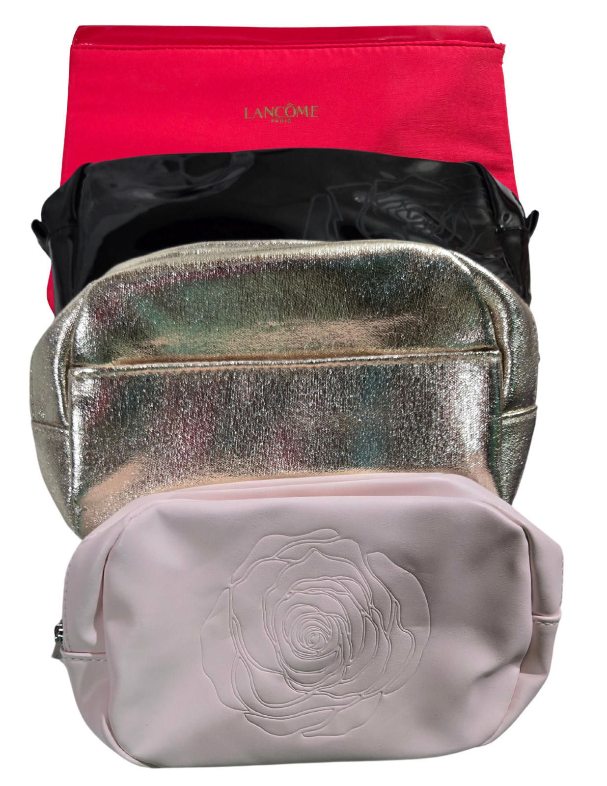 Designer 4 Lancome Gift Pouch Makeup Bags Travel Cosmetic Bags NEW Size ONE SIZE - 1 Thumbnail