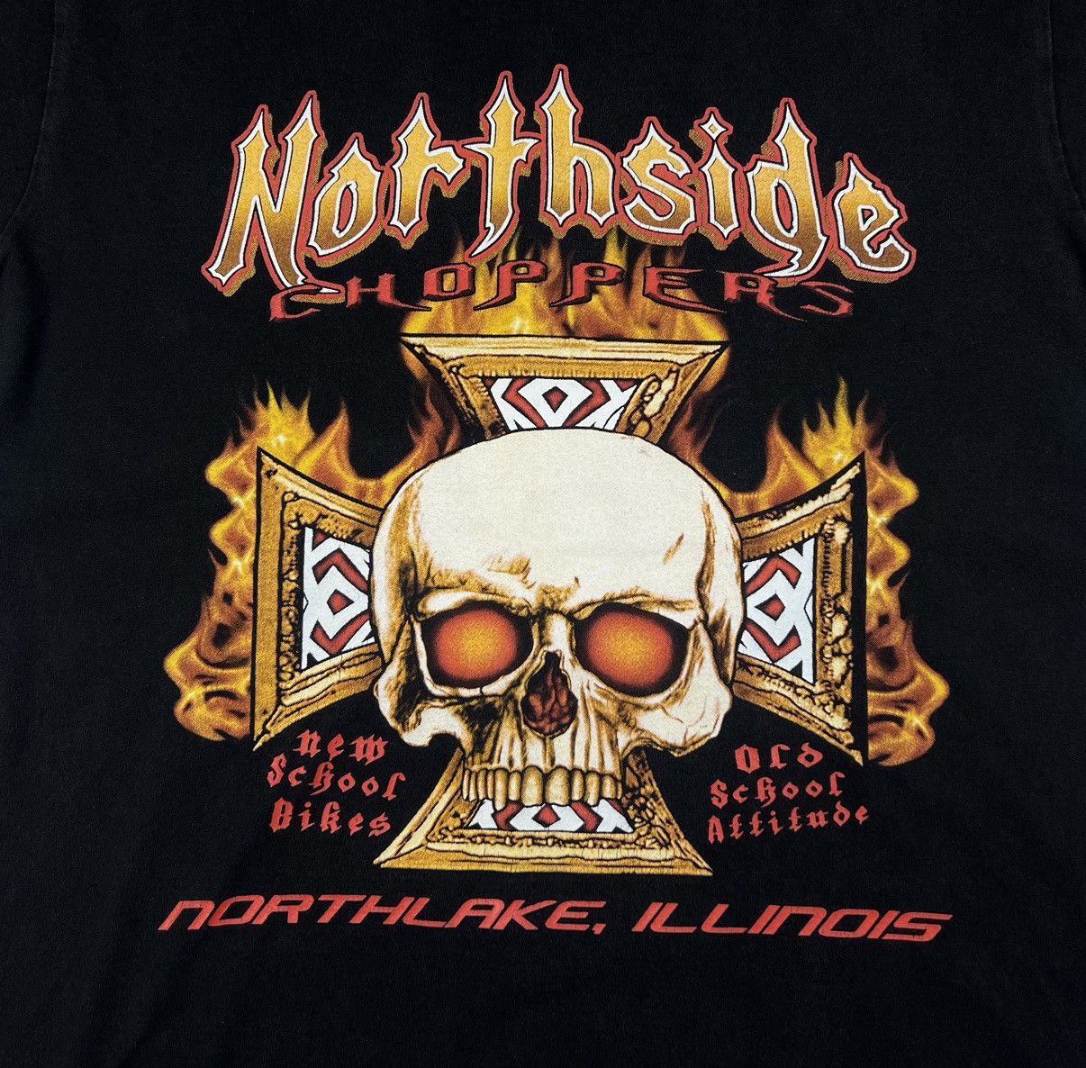 Band Tees × Vintage × West Coast Choppers Rare Vintage West Coast Choppers Northside Biker T Shirt Size US L / EU 52-54 / 3 - 9 Thumbnail