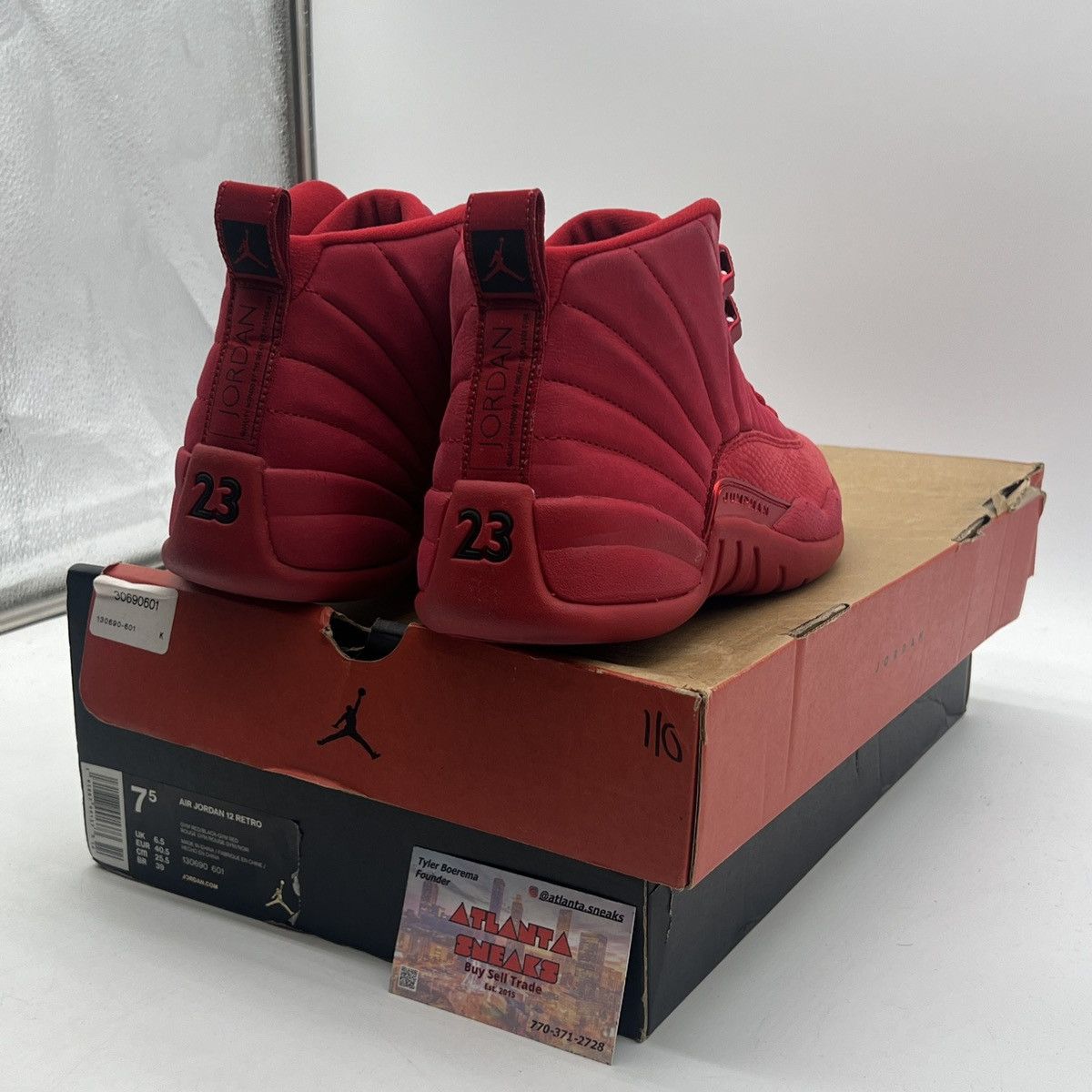 Jordan Brand Air Jordan 12 gym red Size US 7.5 / EU 40-41 - 5 Thumbnail